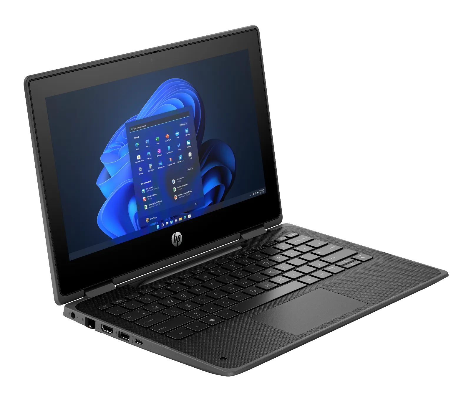 HP Fortis Flip G1i 11 inch Notebook PC, right side view