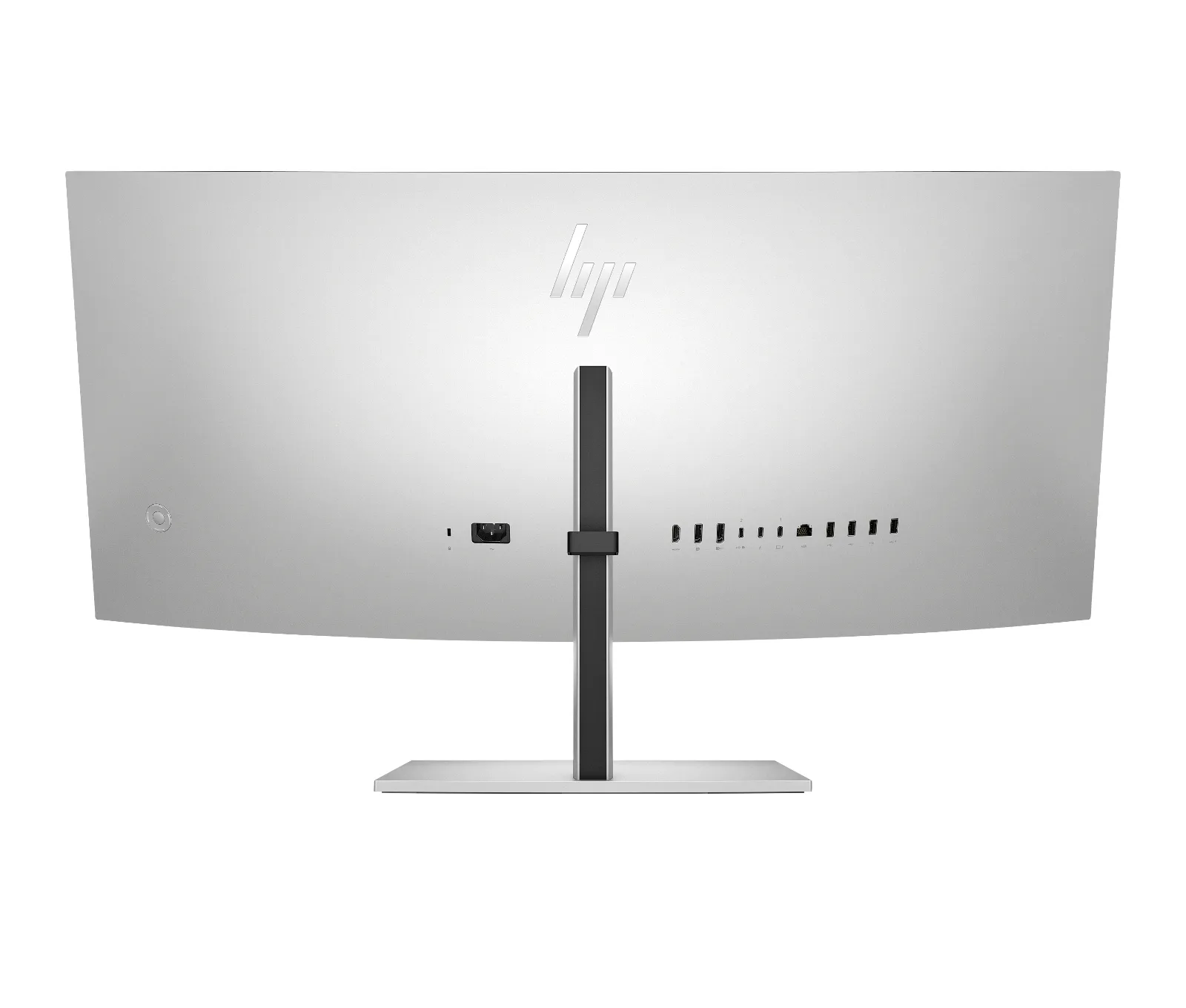 HP Series 7 Pro 37.5 inch WQHD+ Thunderbolt 4 Monitor - 738pu, rear view