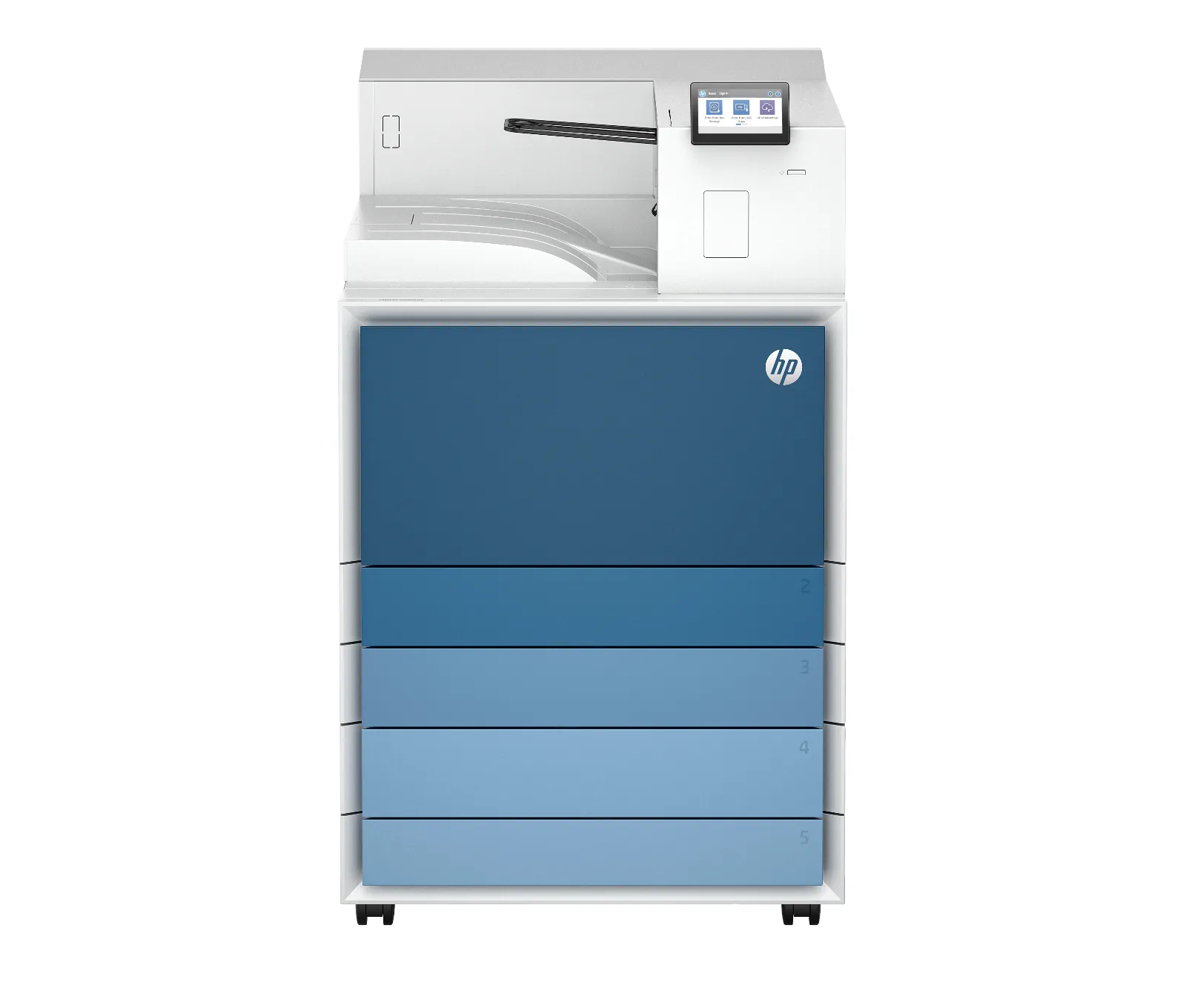 HP LaserJet Enterprise 8501x, front view
