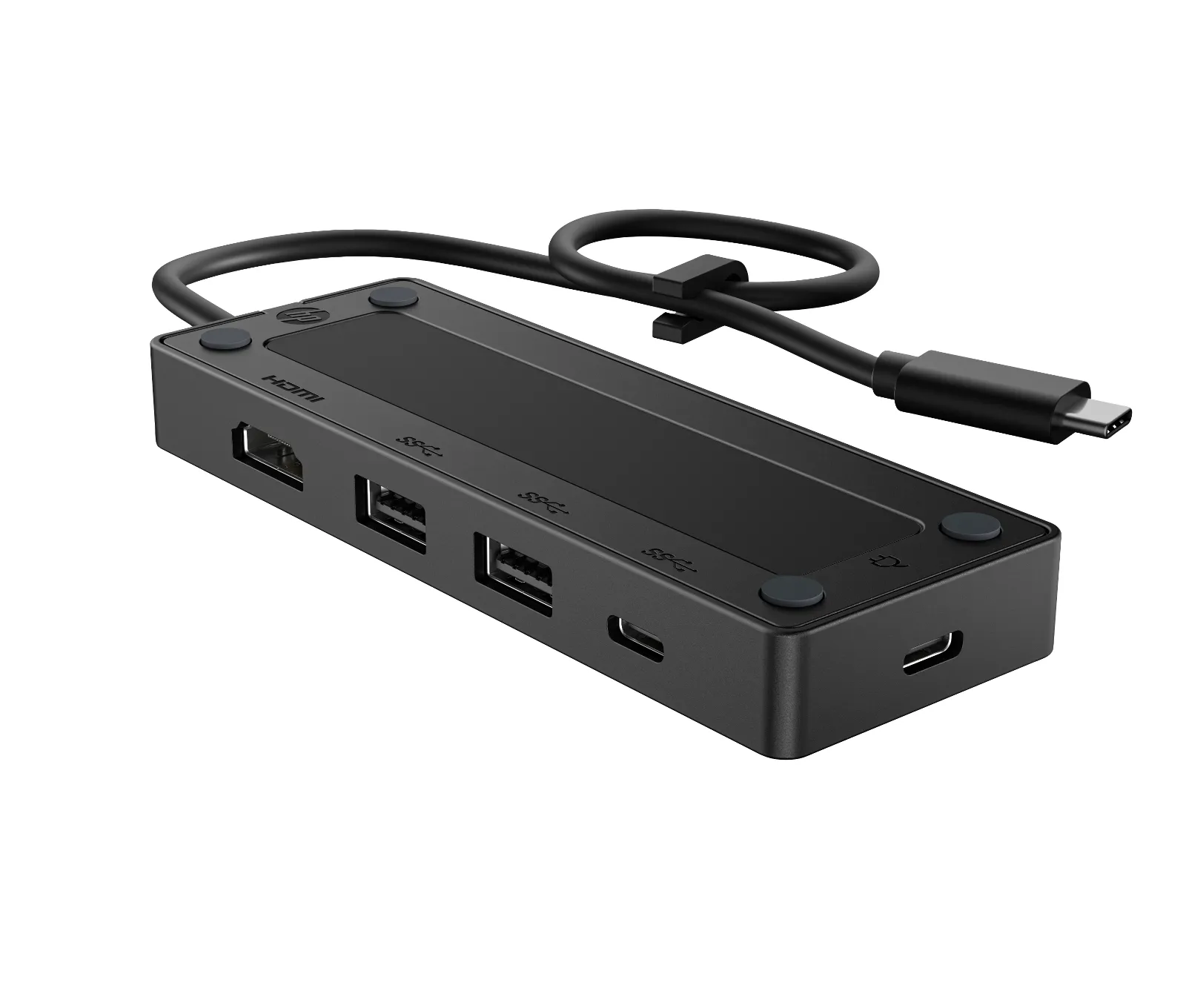 HP USB-C Travel Hub G3, right side view