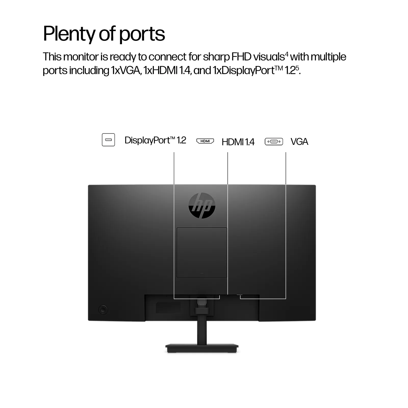 HP Series 3 Pro 23.8 inch FHD Monitor - 324ph computer monitor