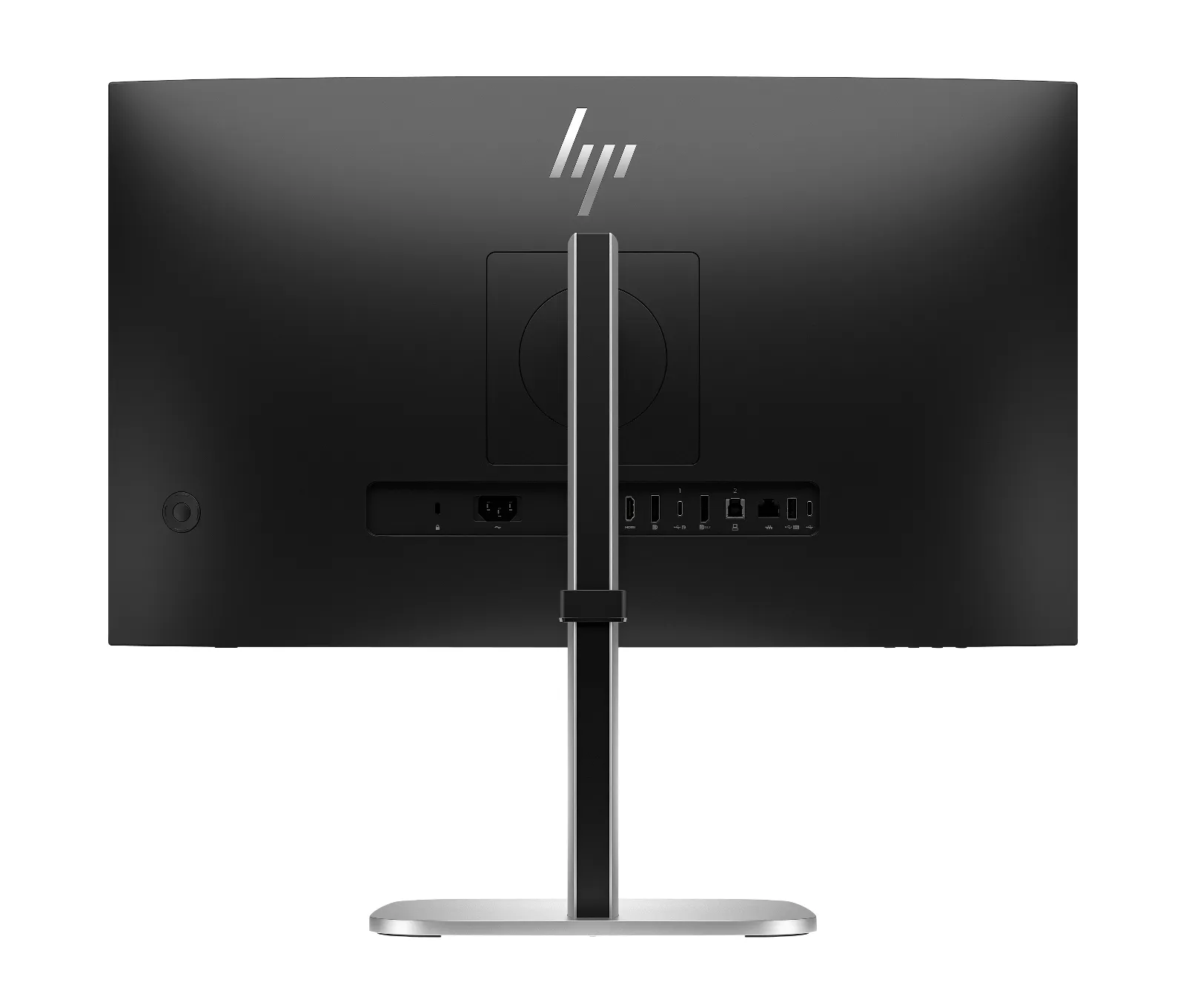 HP Series 5 Pro 27 inch QHD USB-C Conferencing Monitor  - 527pm, rear view