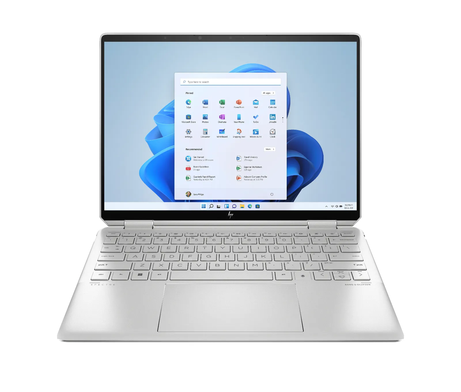 HP Spectre x360 2-in-1 Laptop 14-ef0067TU, front view