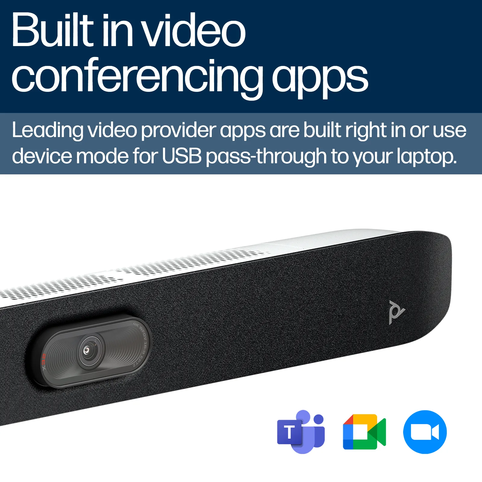 HP Poly Studio X32 video conferencing system