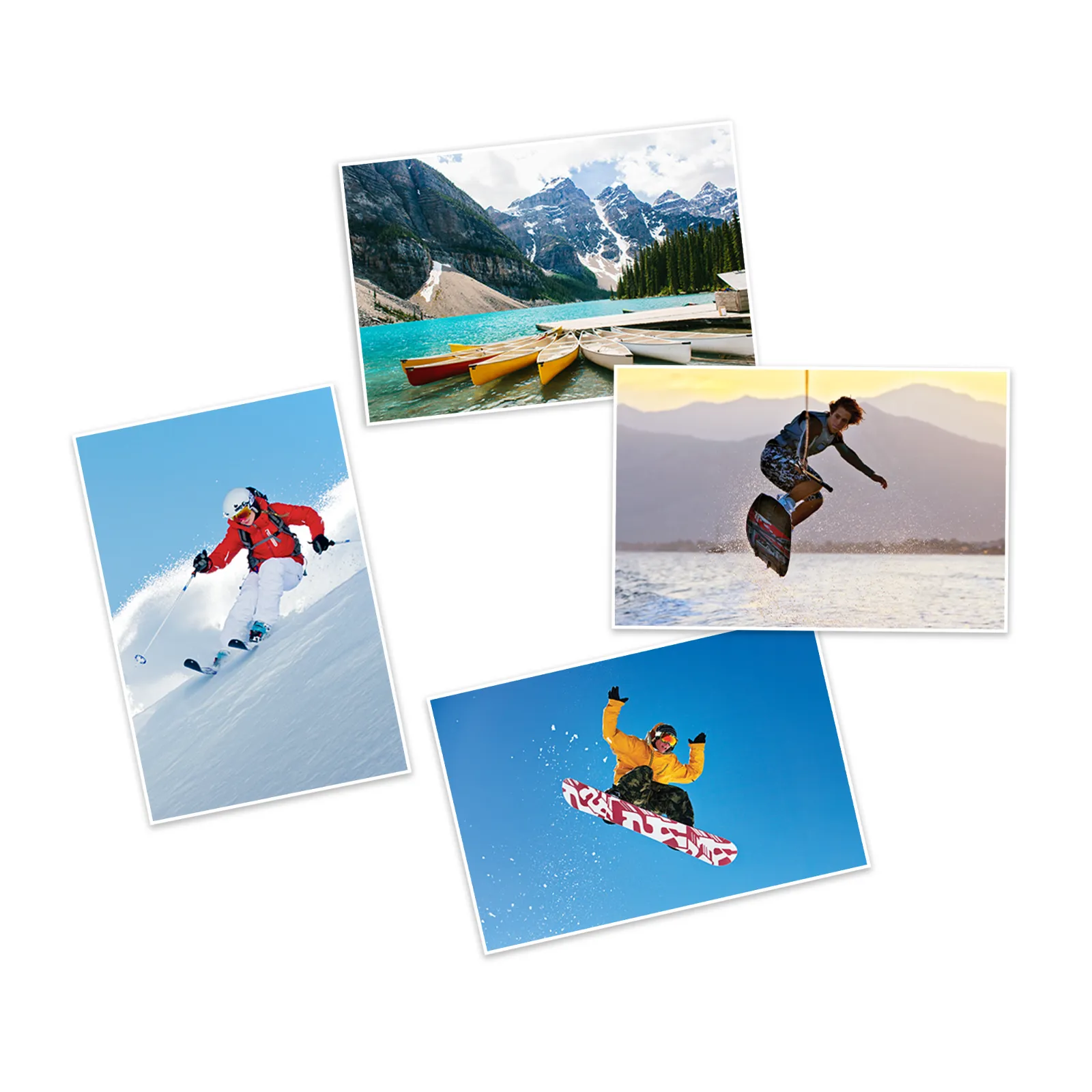 HP Advanced Photo Paper Glossy 250 g/m2 10 x 15 cm (101 x 152 mm) 50 sheets, front view