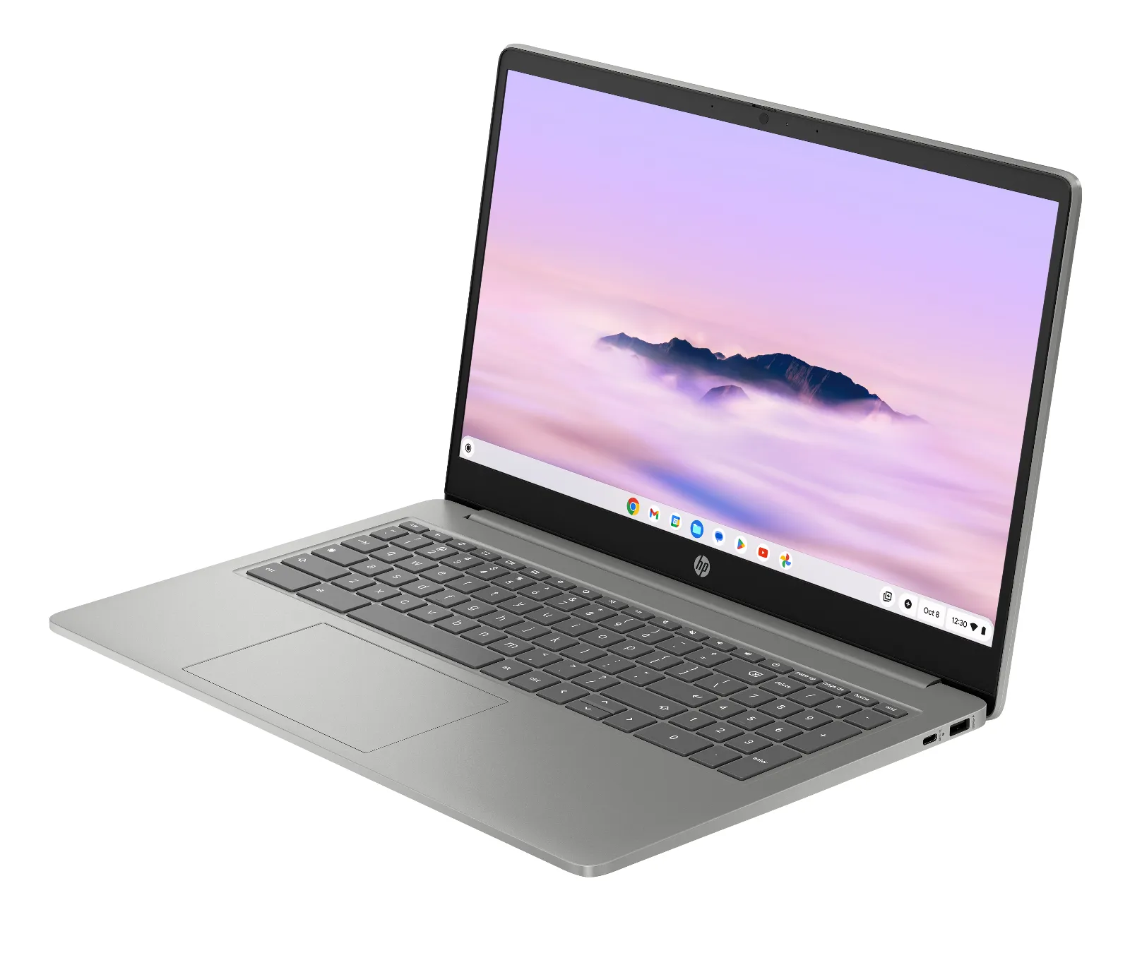 HP Chromebook 15a-nb0009TU, left side view