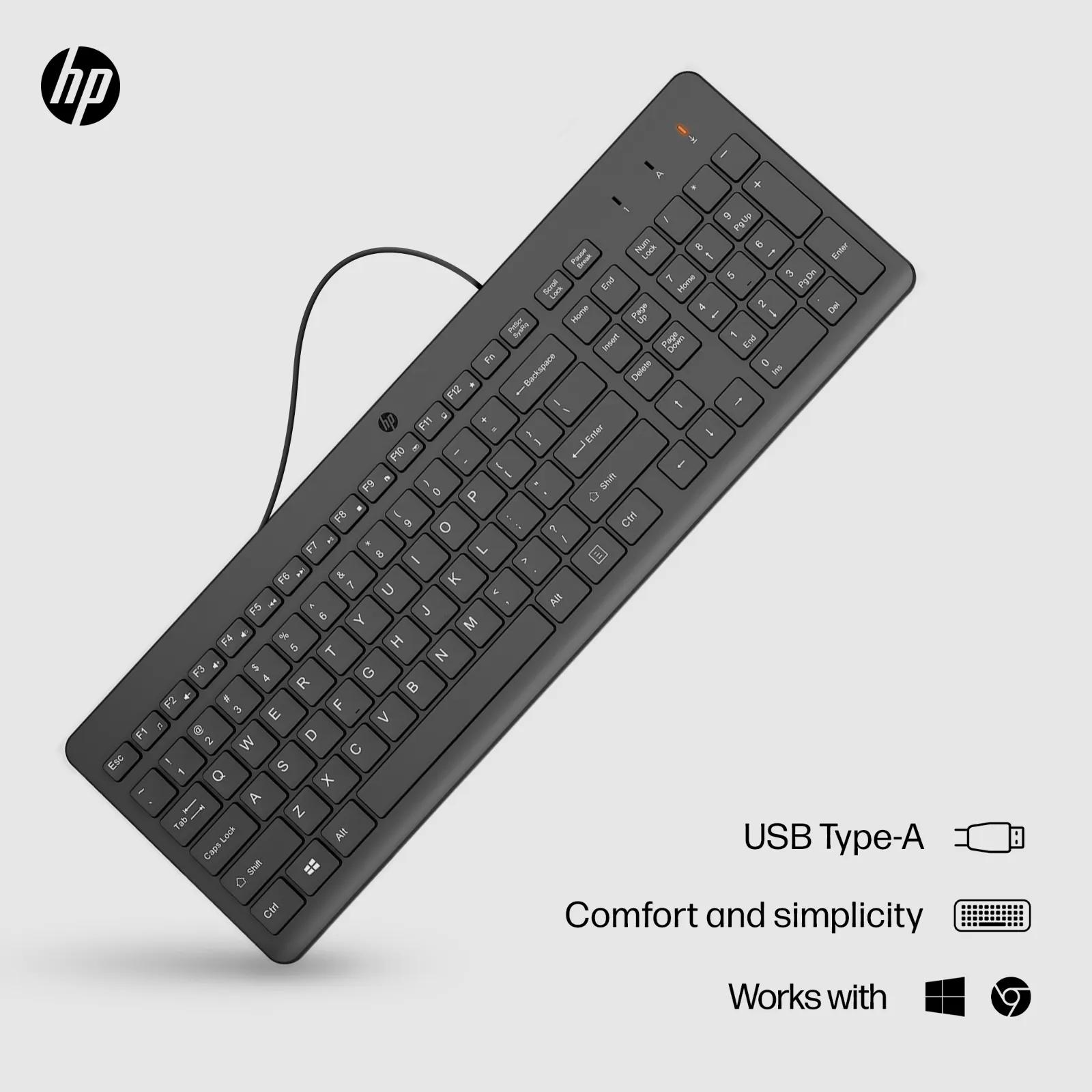 HP 150 USB-A Wired keyboard