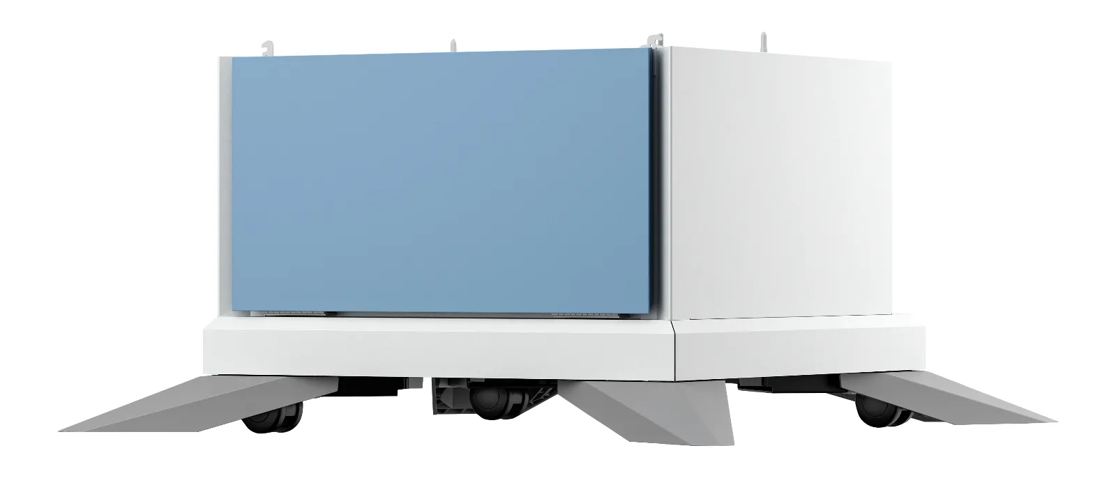 HP Color LaserJet Storage Stand, left side view
