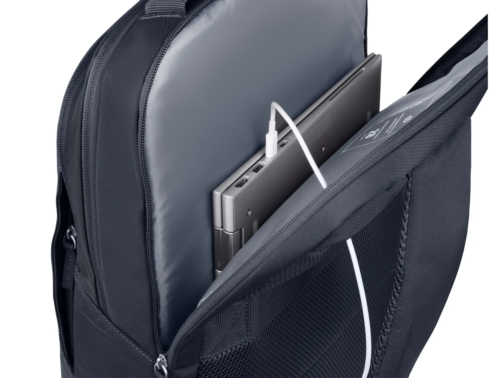 HP Everyday 16-inch Laptop Backpack, top view