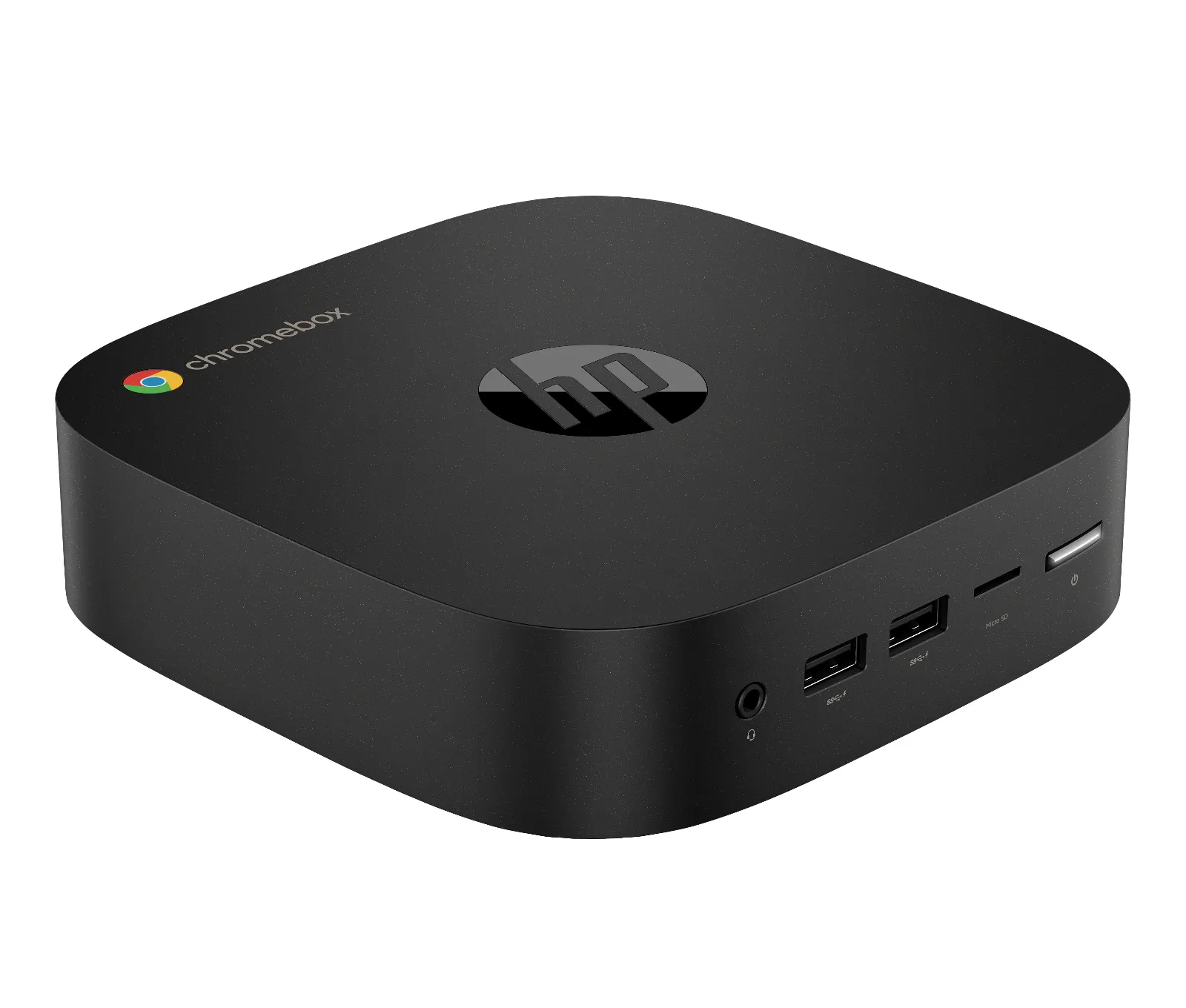 HP Chromebox Enterprise G4, right side view
