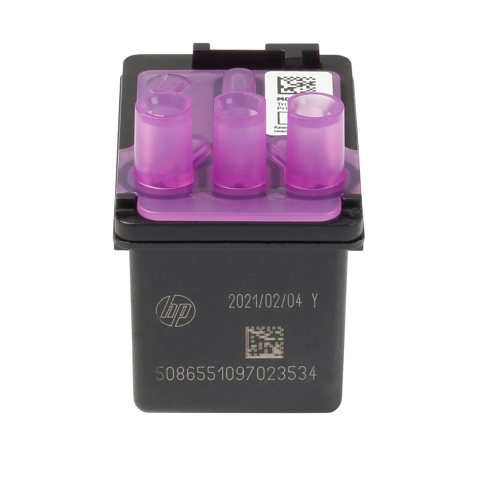 HP M0H50A Tri-color Replacement GT Printhead, front view