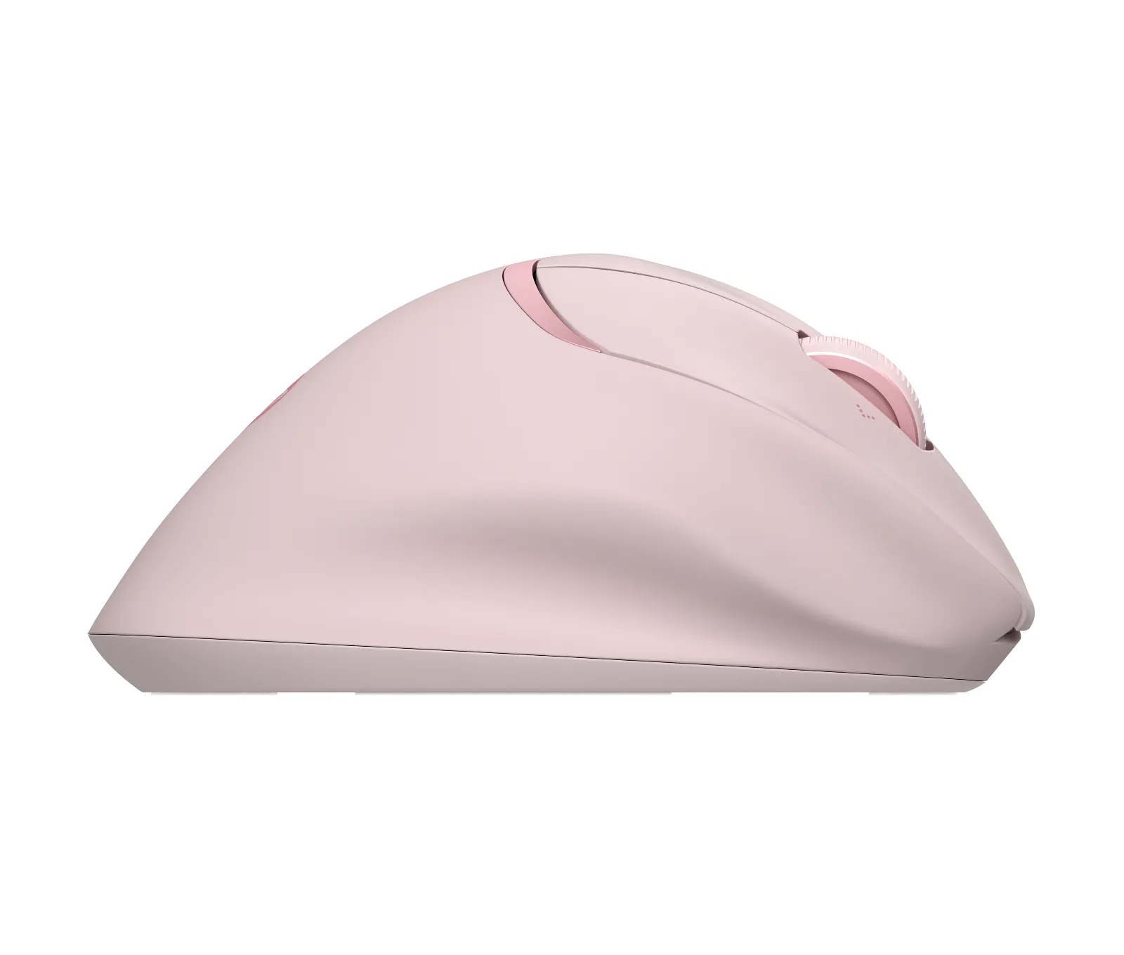 HP Tilt Ergonomic Pink Mouse 720M, right side view