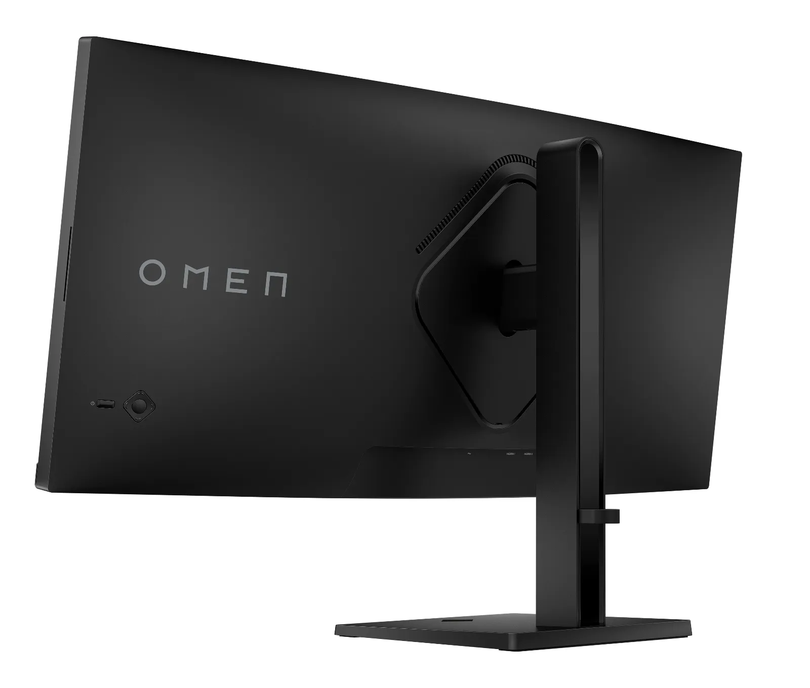OMEN 34 inch WQHD 180Hz Curved Gaming Monitor - OMEN 34c G2, rear view