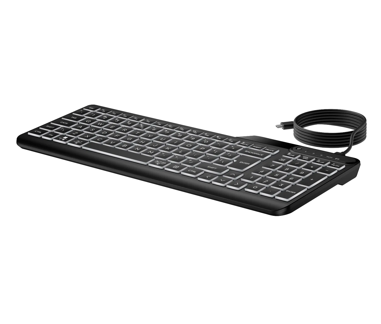 HP 405 Backlit Wired keyboard