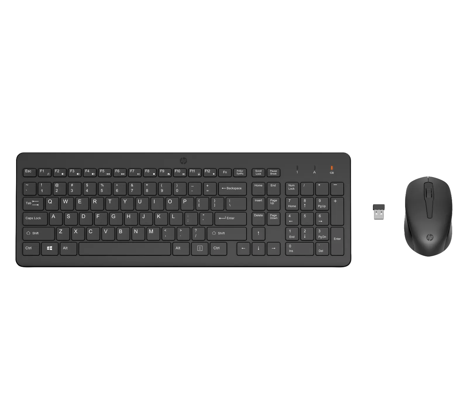 HP 300 Wireless Mouse and Combination keyboard