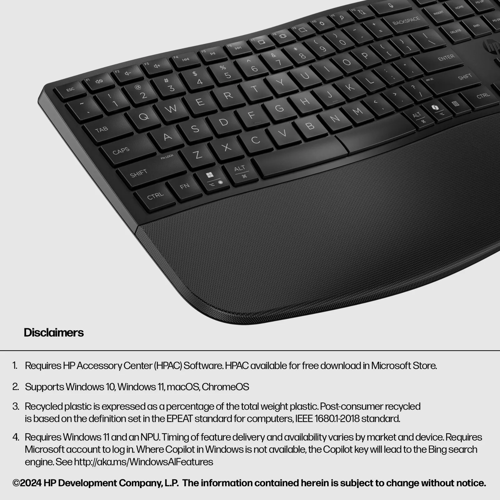 HP 680 Comfort Dual-Mode keyboard