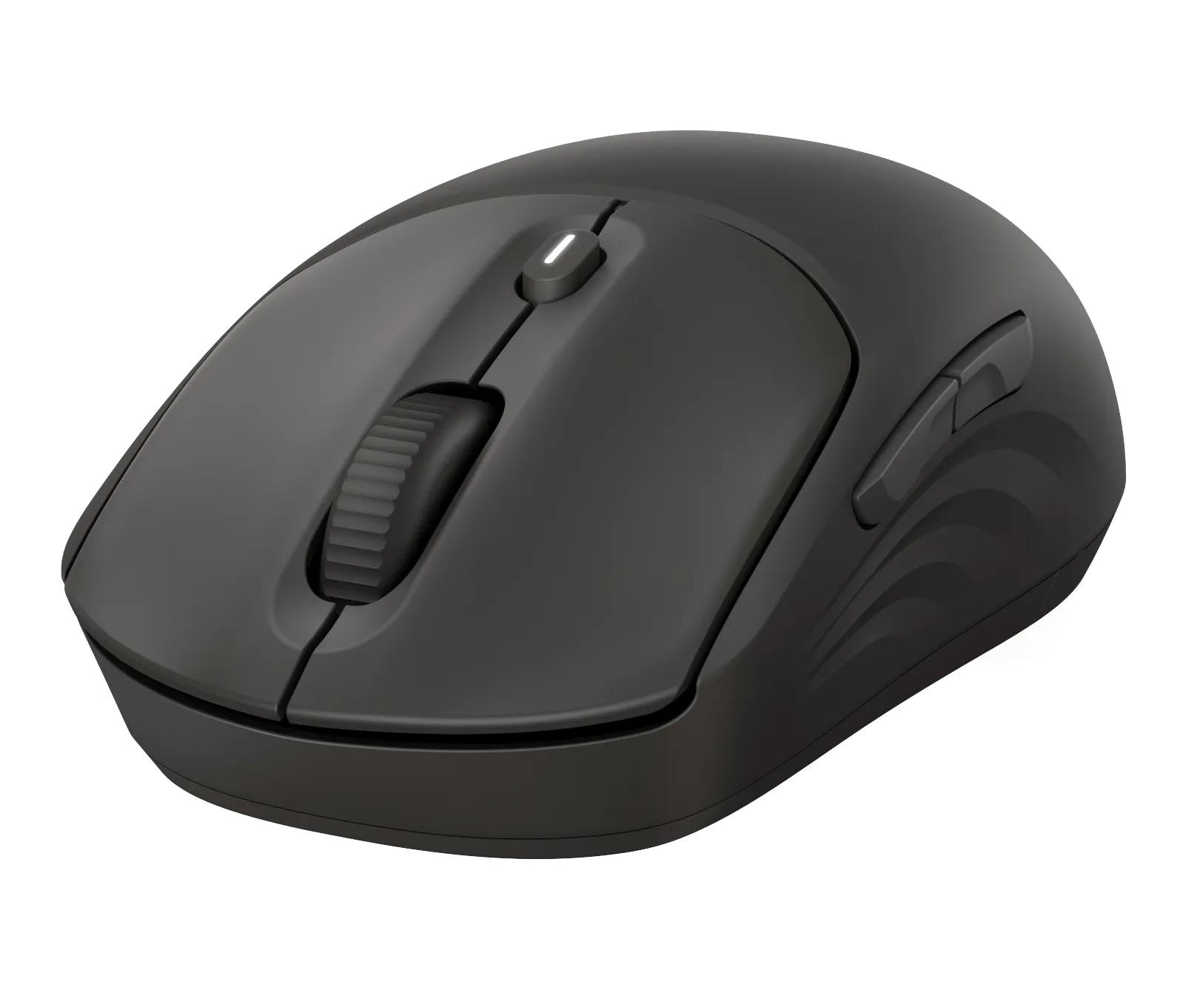 HP 400 Quiet Wireless Mouse, left side view