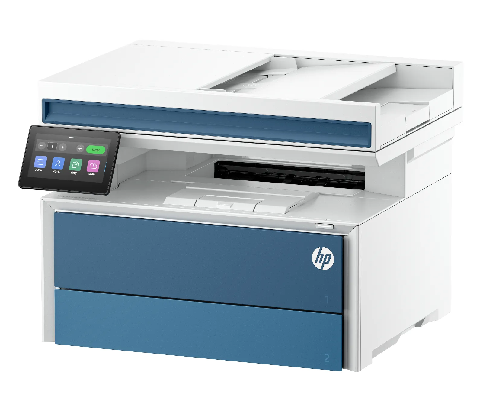 HP LaserJet Pro MFP 4112fdn Printer, left side view