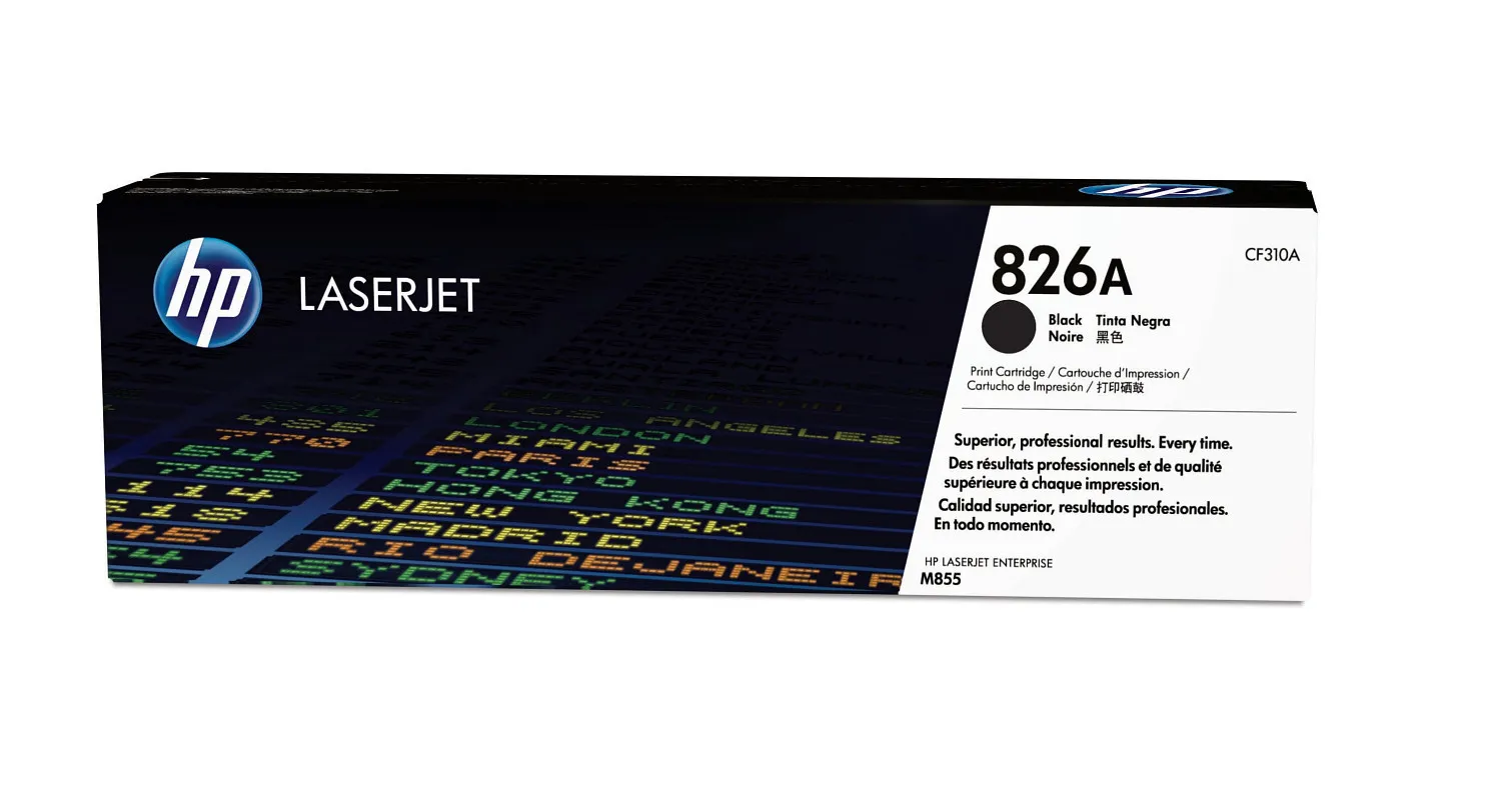 HP 826A Black Original LaserJet toner cartridge