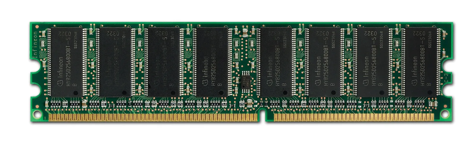 HP 256 MB DDR2 144-pin DIMM, front view