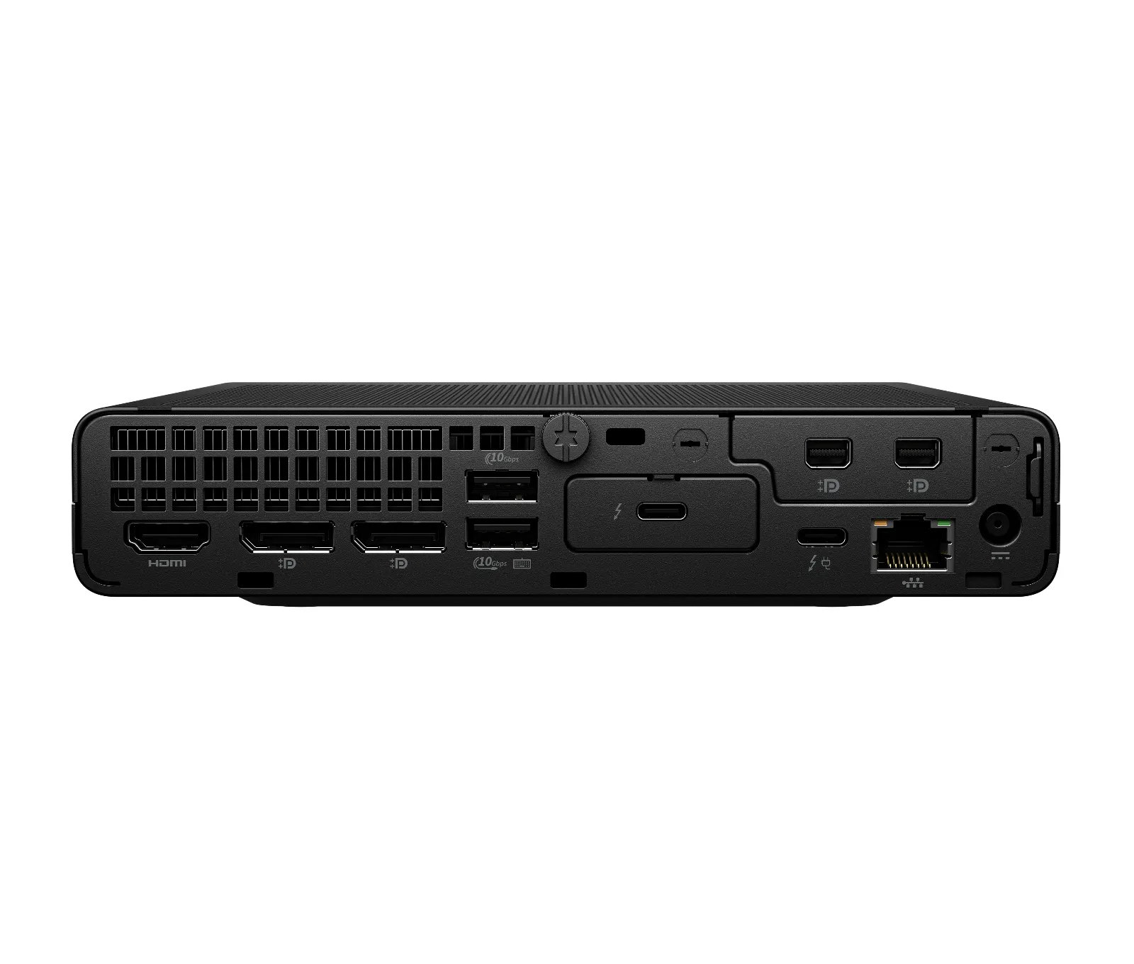 HP EliteDesk 8 Mini G1i Desktop AI PC, rear view