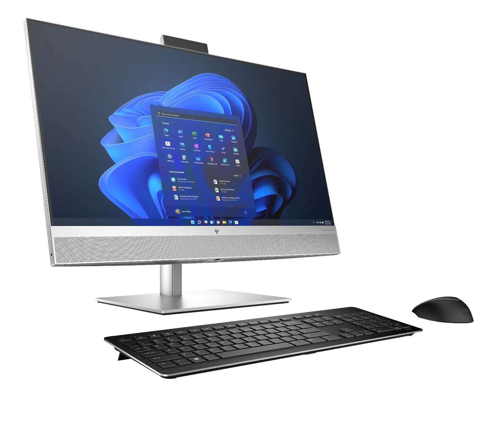 HP EliteOne 870 G9 All-in-One PC, right side view