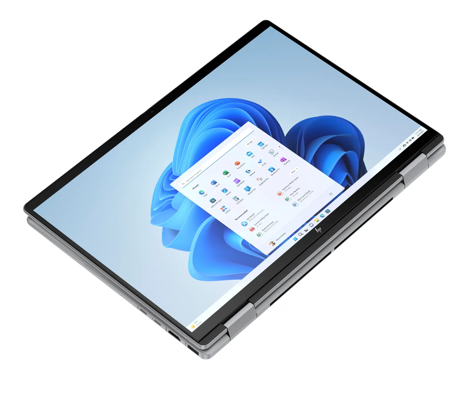 HP Envy x360 2-in-1 Laptop 14-fc0025TU, top view