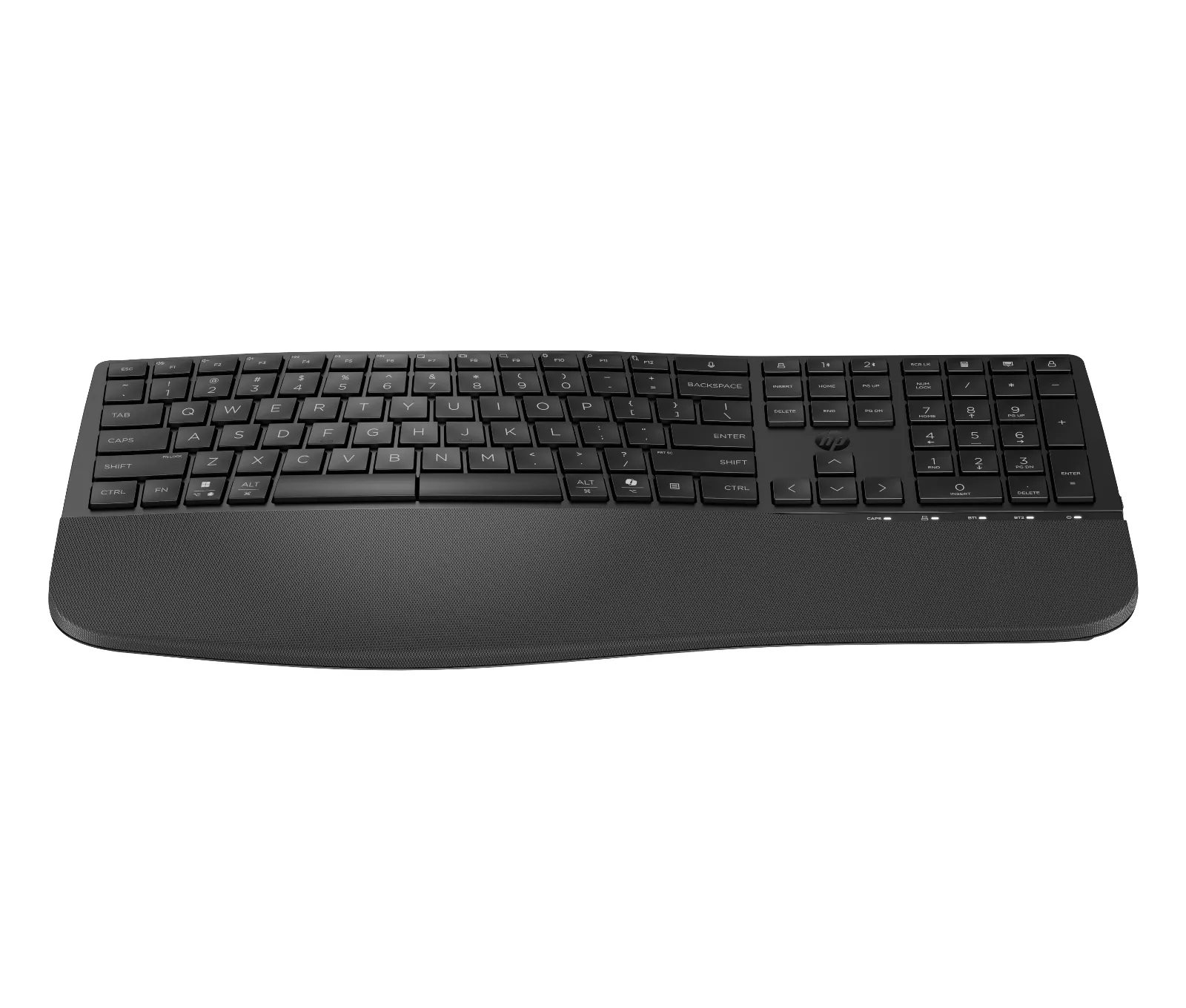 HP 685 Comfort Dual-Mode Keyboard, front view