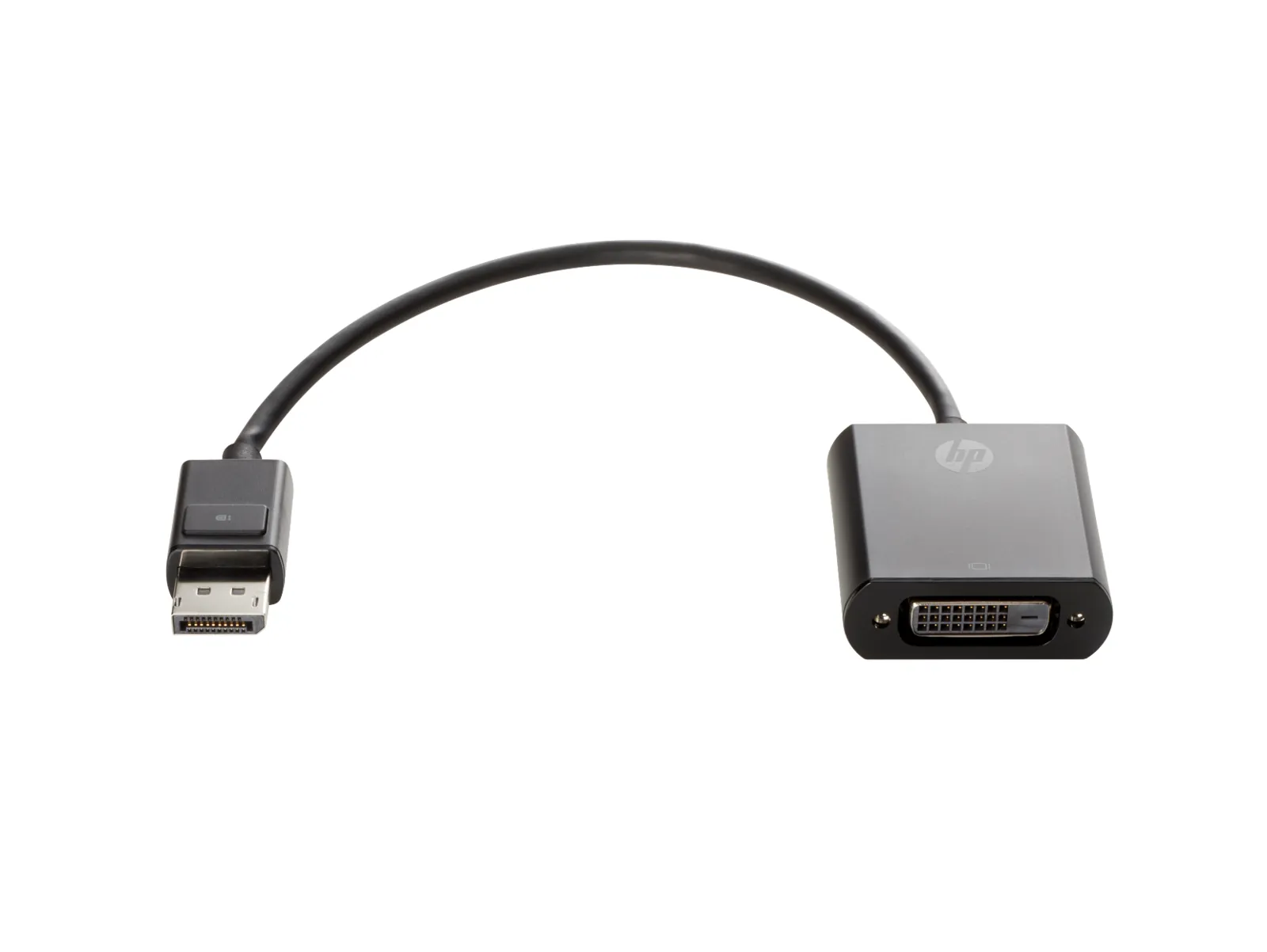HP DisplayPort to DVI-D Adapter, front view