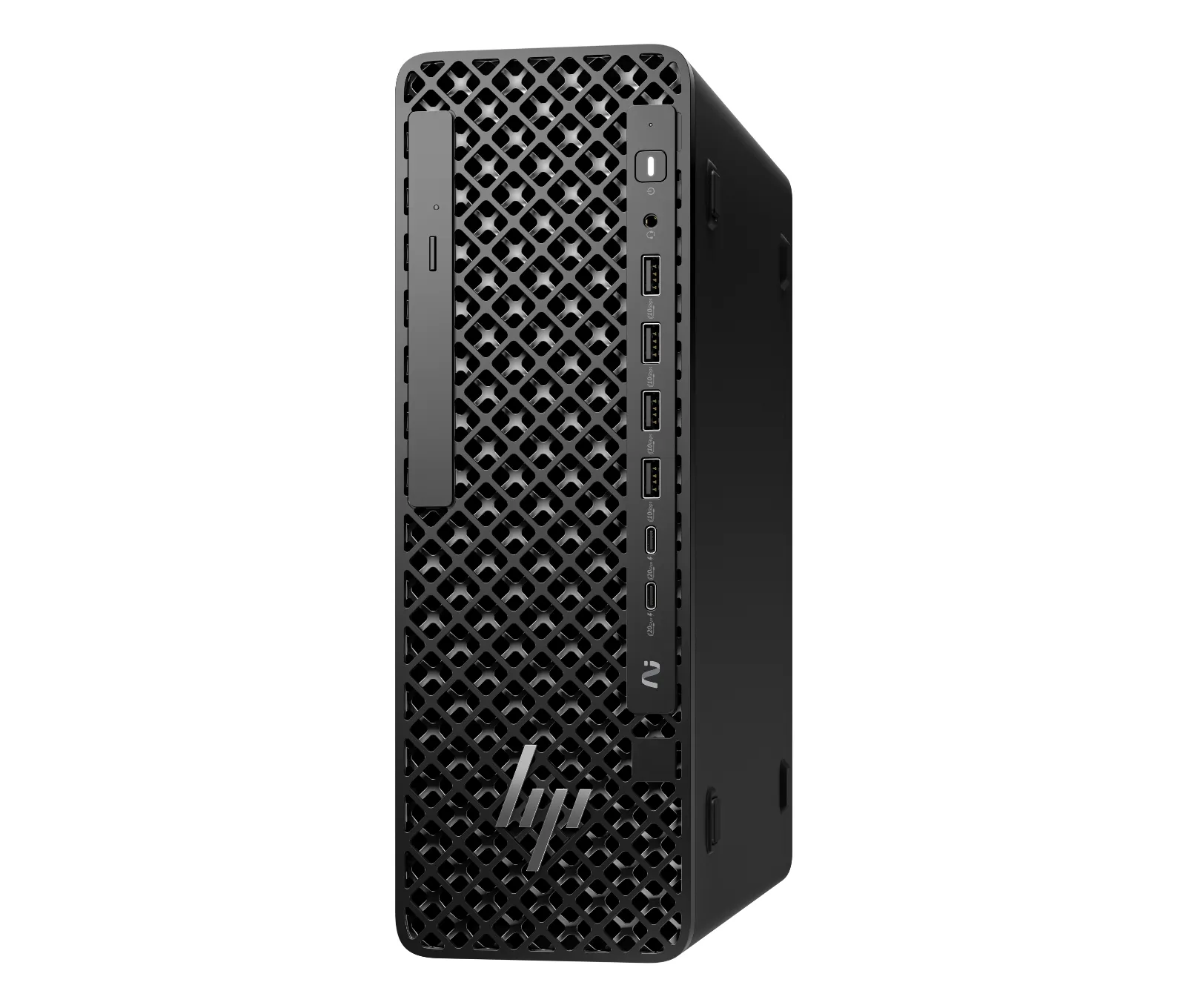 HP Z2 SFF G1i Workstation Desktop PC, left side view