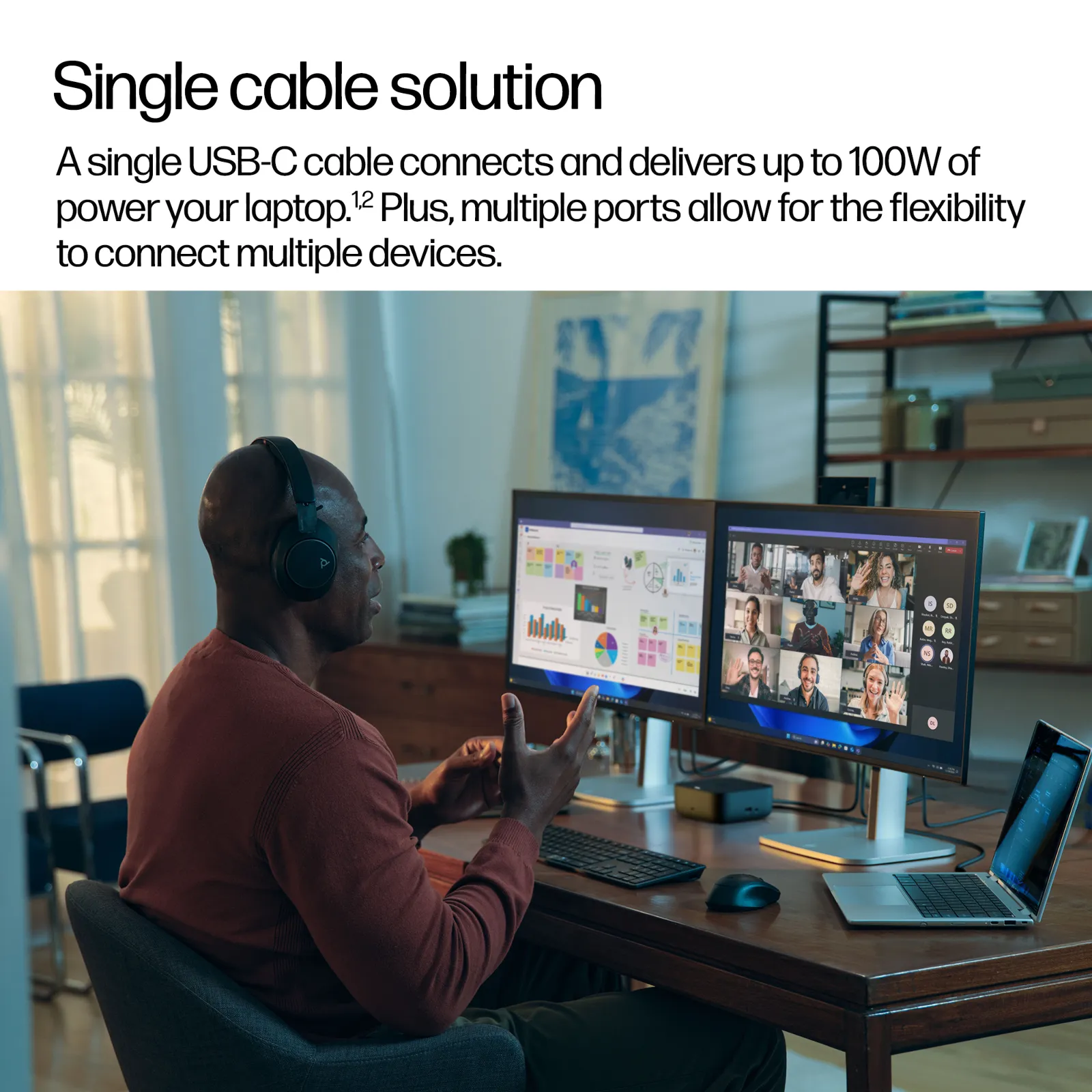 HP USB-C 100W G6 Dock