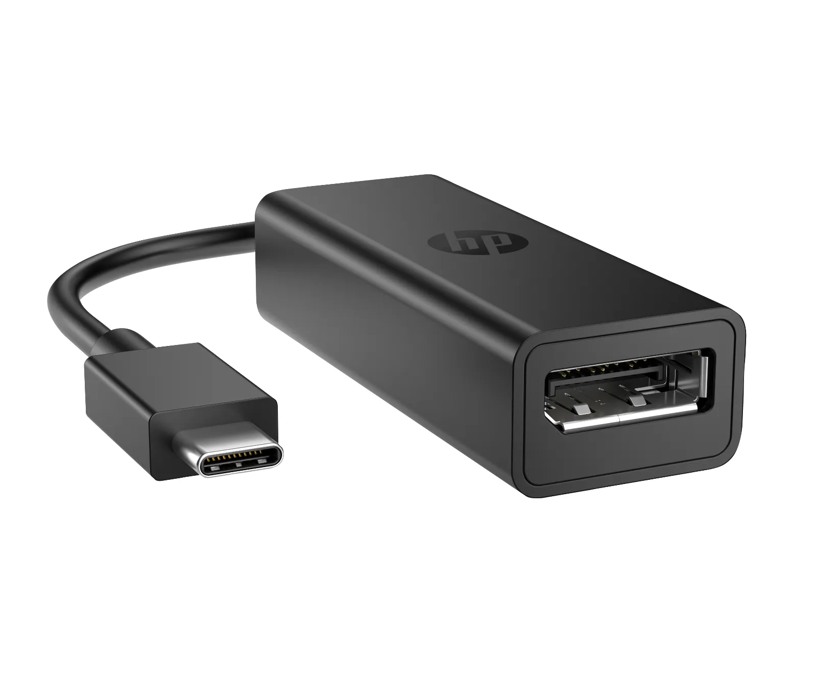 HP USB-C to DisplayPort Adapter G2, right side view