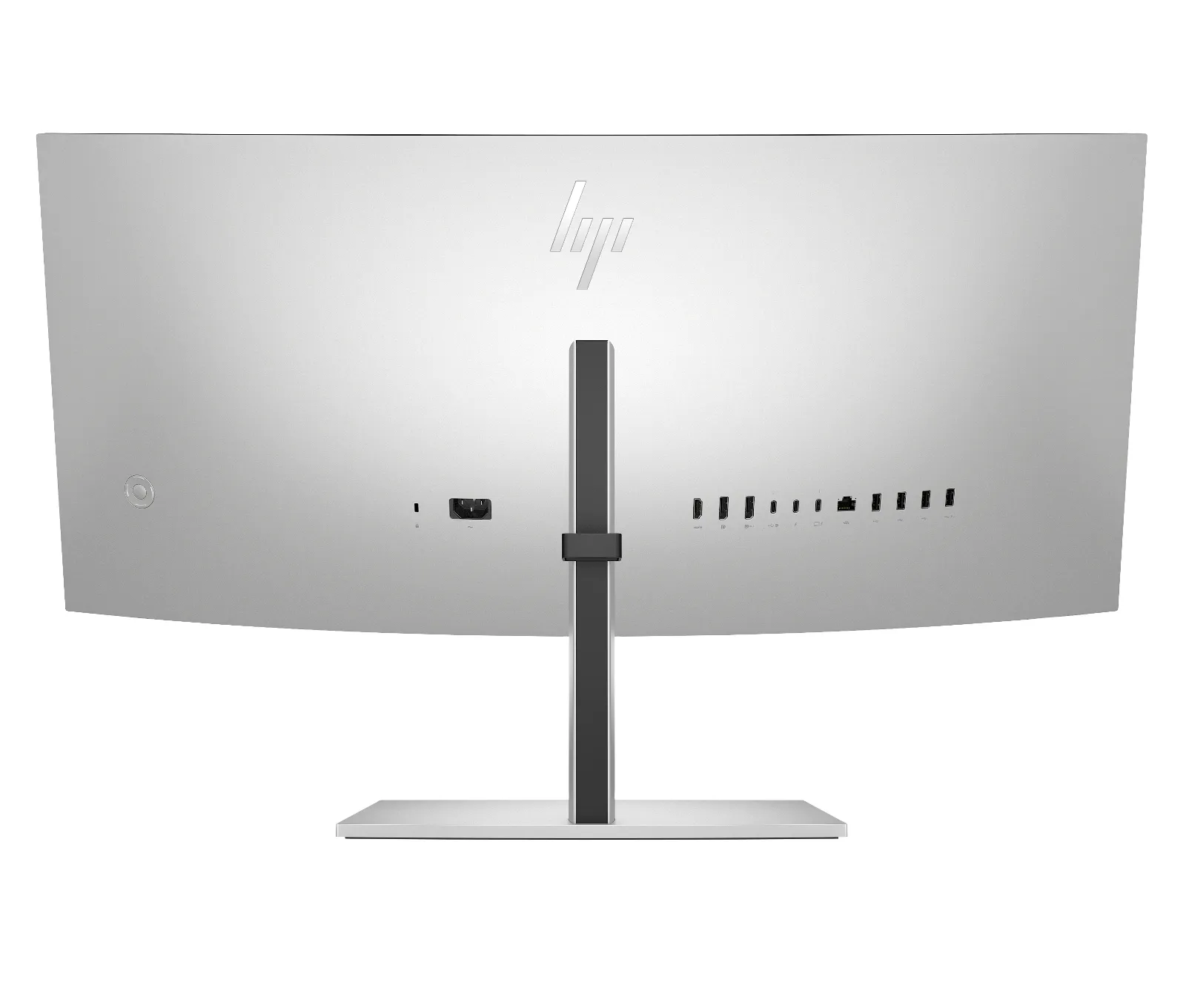 HP Series 7 Pro 34 inch WQHD Conferencing Monitor - 734pm, rear view