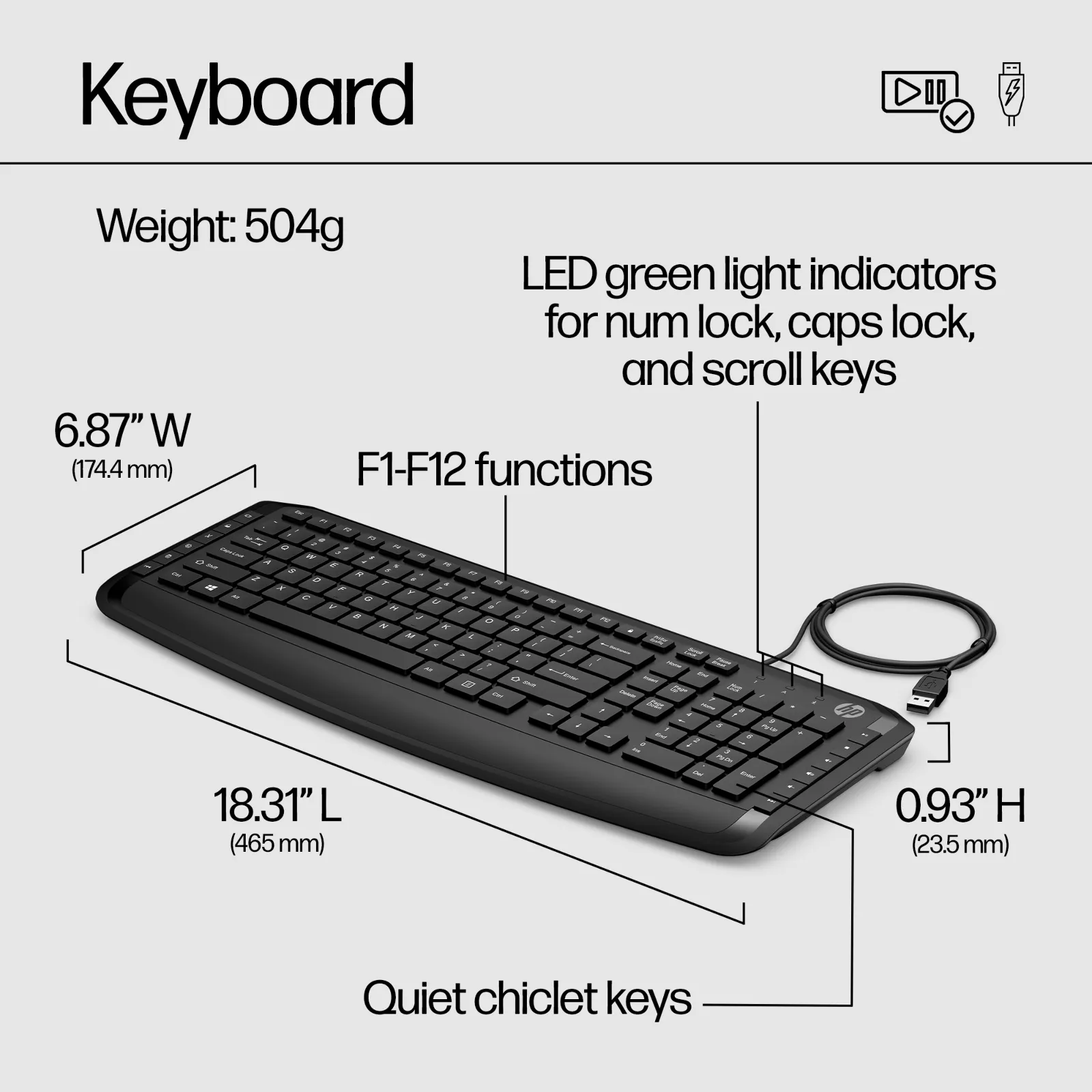 HP Pavilion Capri Combo keyboard