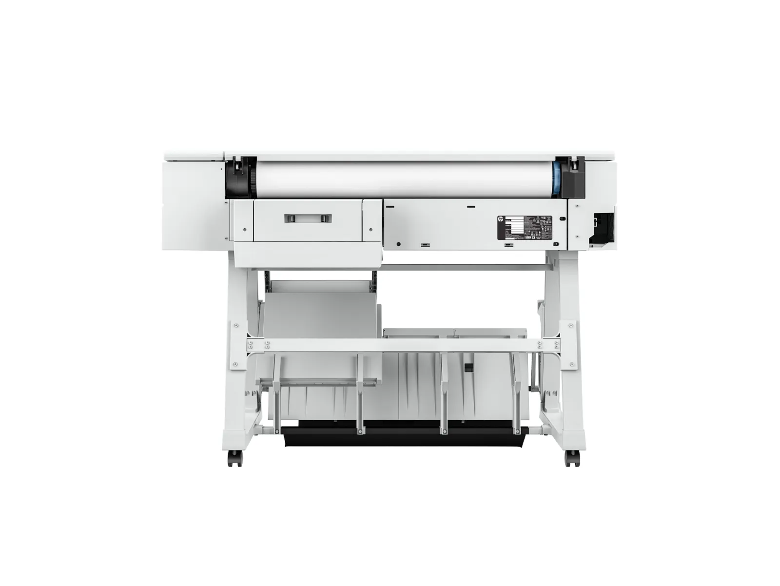 HP DesignJet T950 36-in Multifunction Printer, rear view