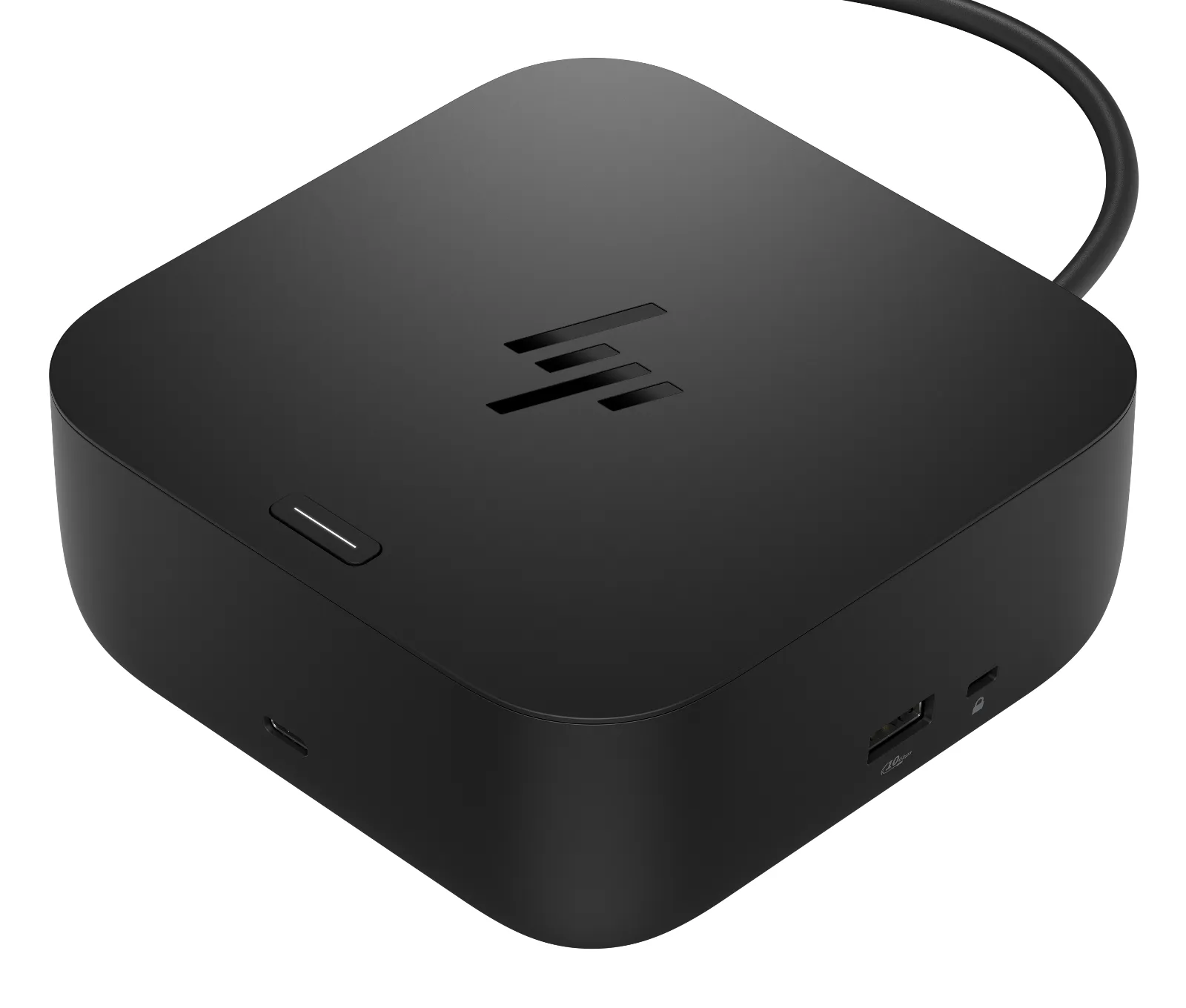 HP USB-C 100W G6 Dock, left side view