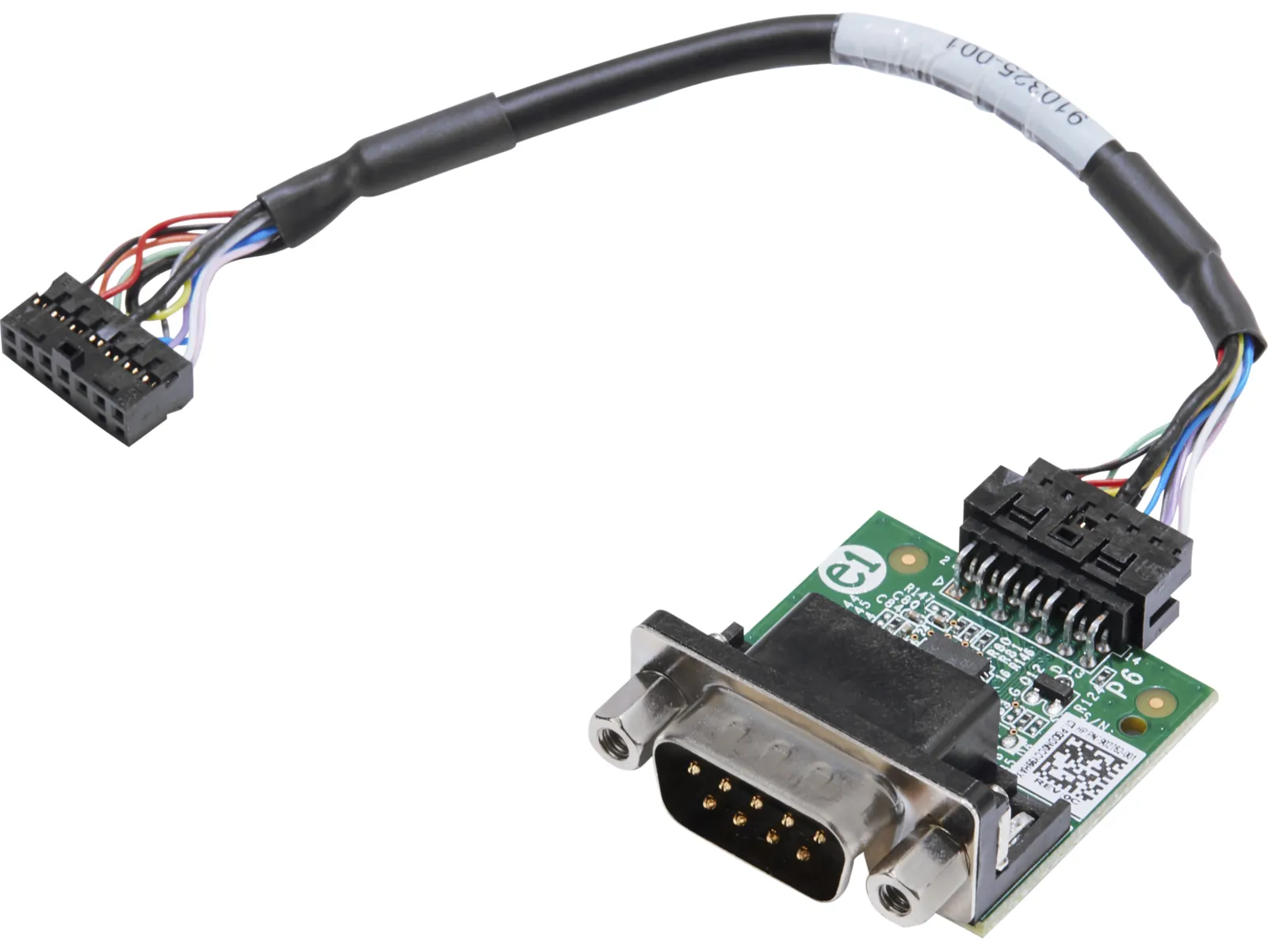 HP Z2 G5 2nd serial port adapter, front view