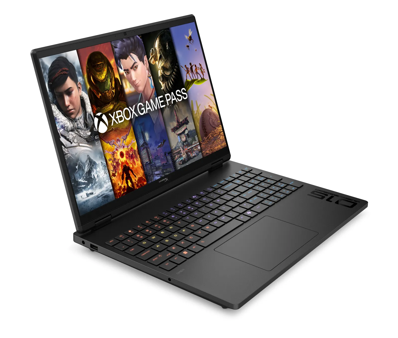 HyperX OMEN 15 inch Gaming Laptop PC 15-ga0023TX, right side view