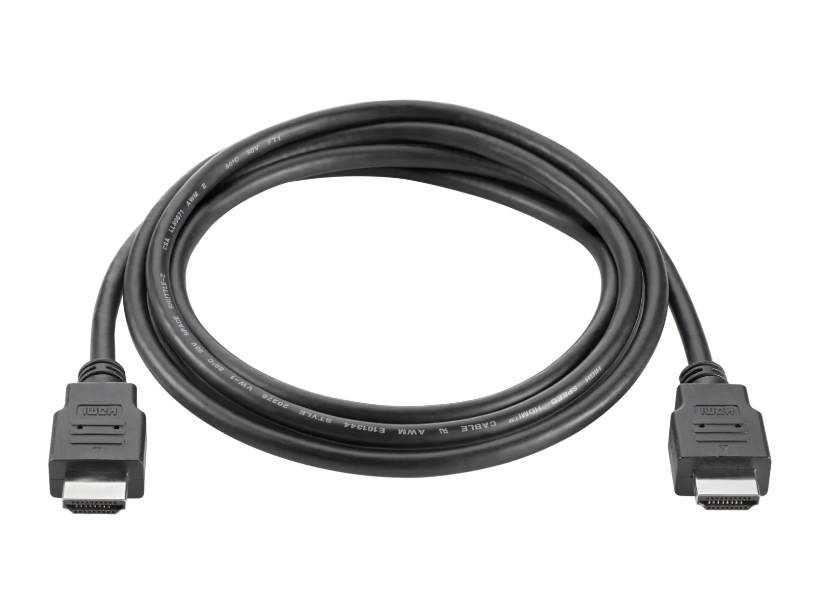 HP HDMI Standard Cable, front view