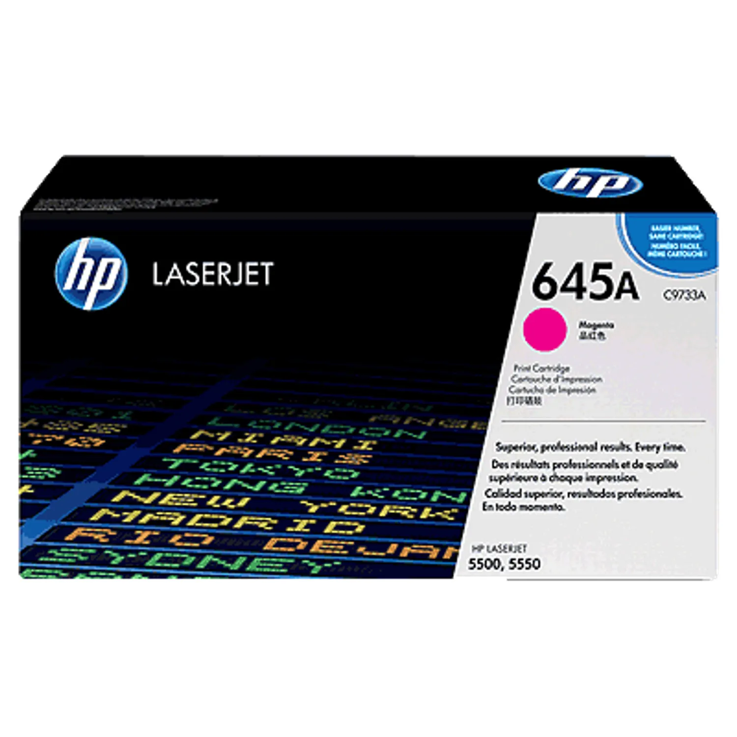 HP 645A Magenta Original LaserJet toner cartridge
