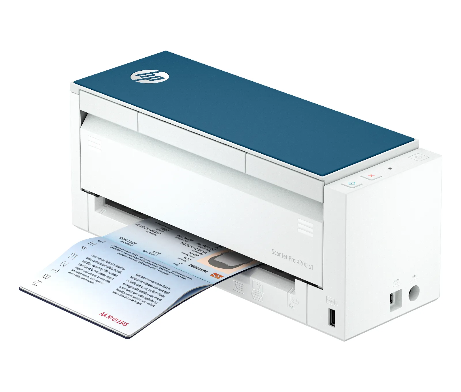 HP ScanJet Pro 4200 s1 Scanner, left side view