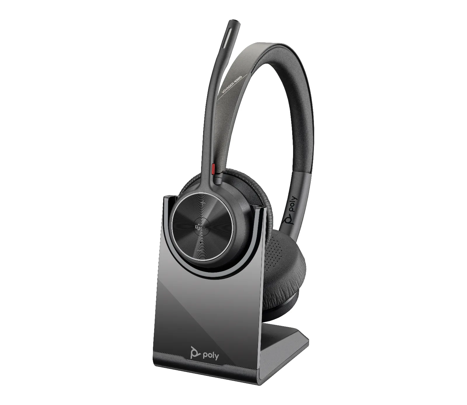 HP Poly Voyager 4320-M Microsoft Teams Certified Headset +BT700 dongle +Charging Stand