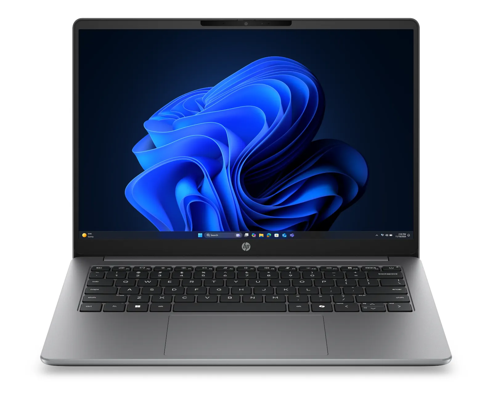 HP 200 G2a 14 inch Notebook PC, front view