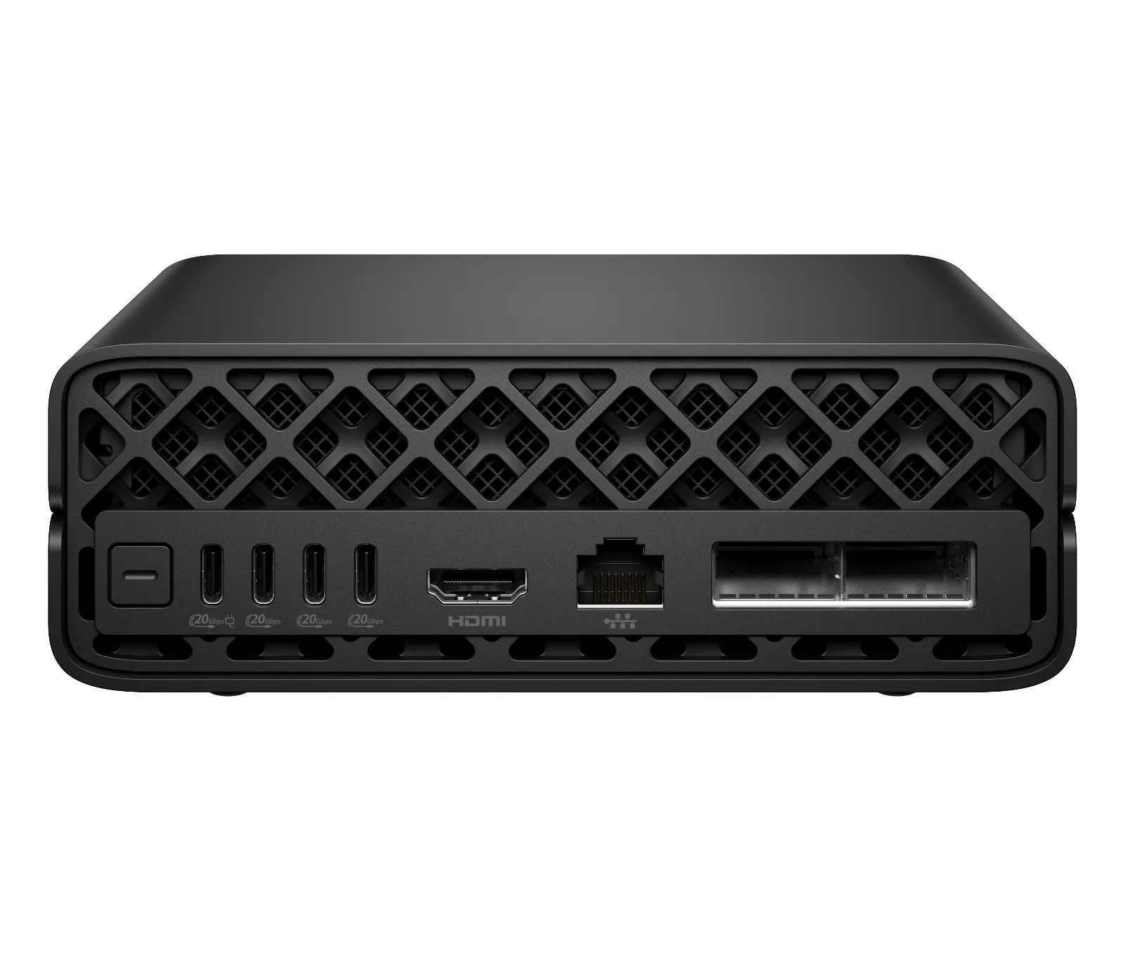 HP ZGX Nano G1n AI Station, rear view