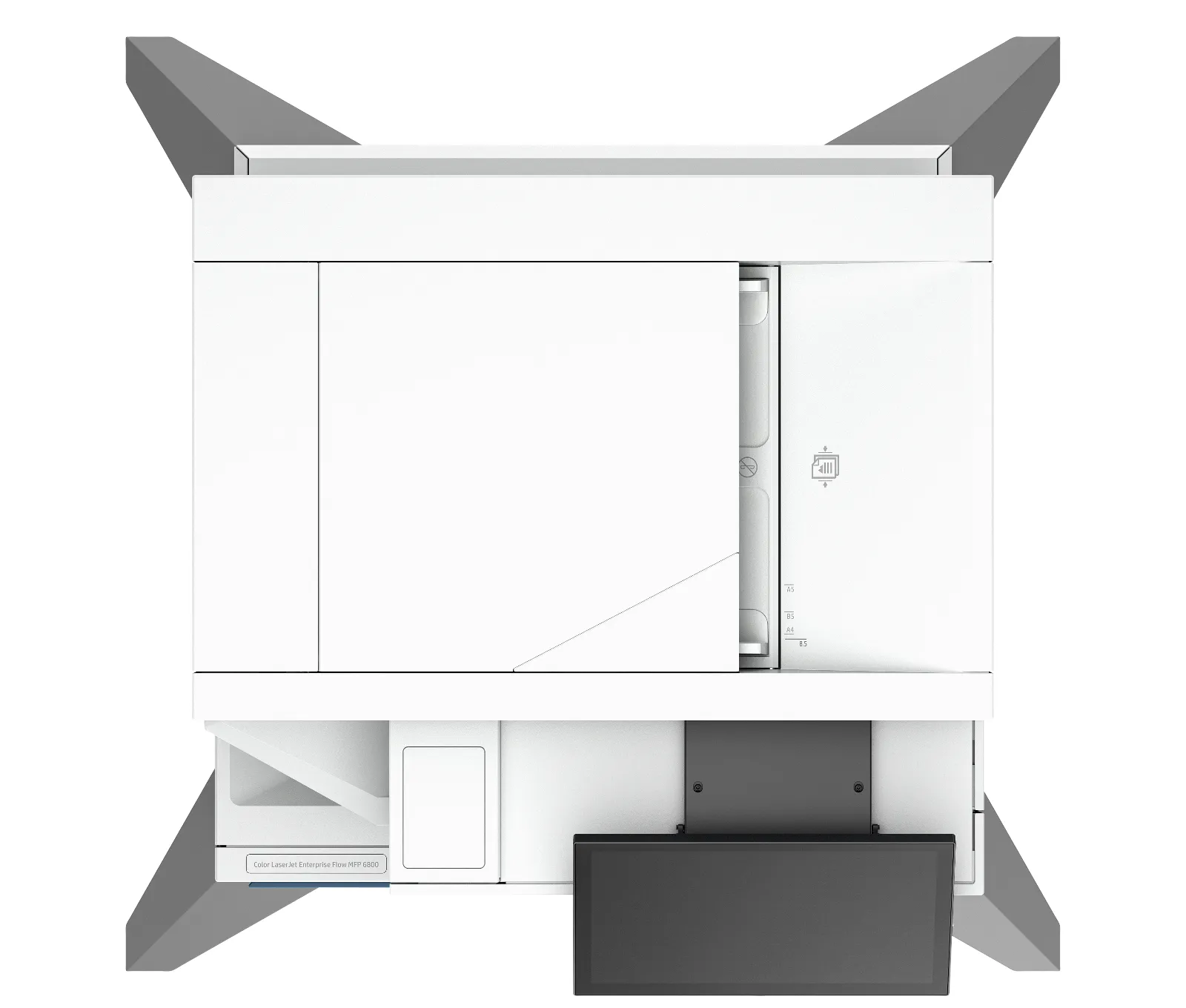 HP LaserJet Clr Ent FlwMFP6800zfsw Prntr