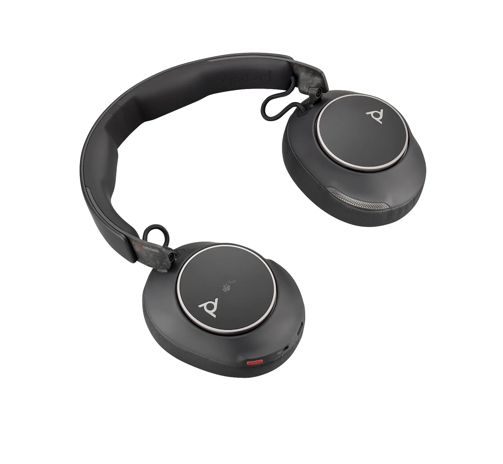 HP Poly Voyager Surround 85 UC USB-C Headset +USB-C/A Adapter +Charging Stand