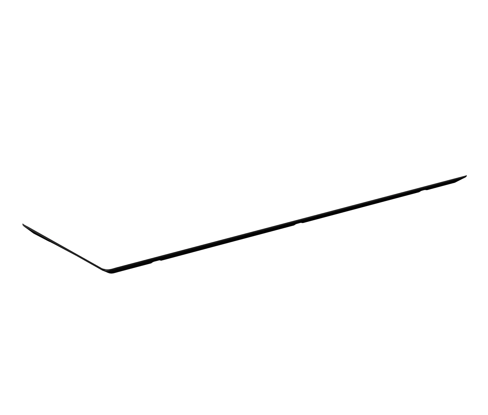 HP 125 Wired Keyboard, left side view