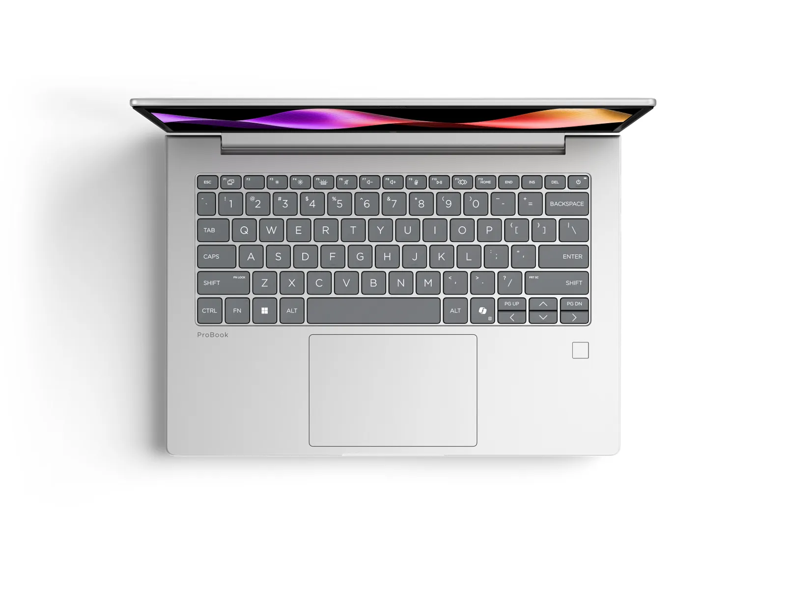 HP ProBook 4 G2iR 14 inch Notebook Next Gen AI PC, top view