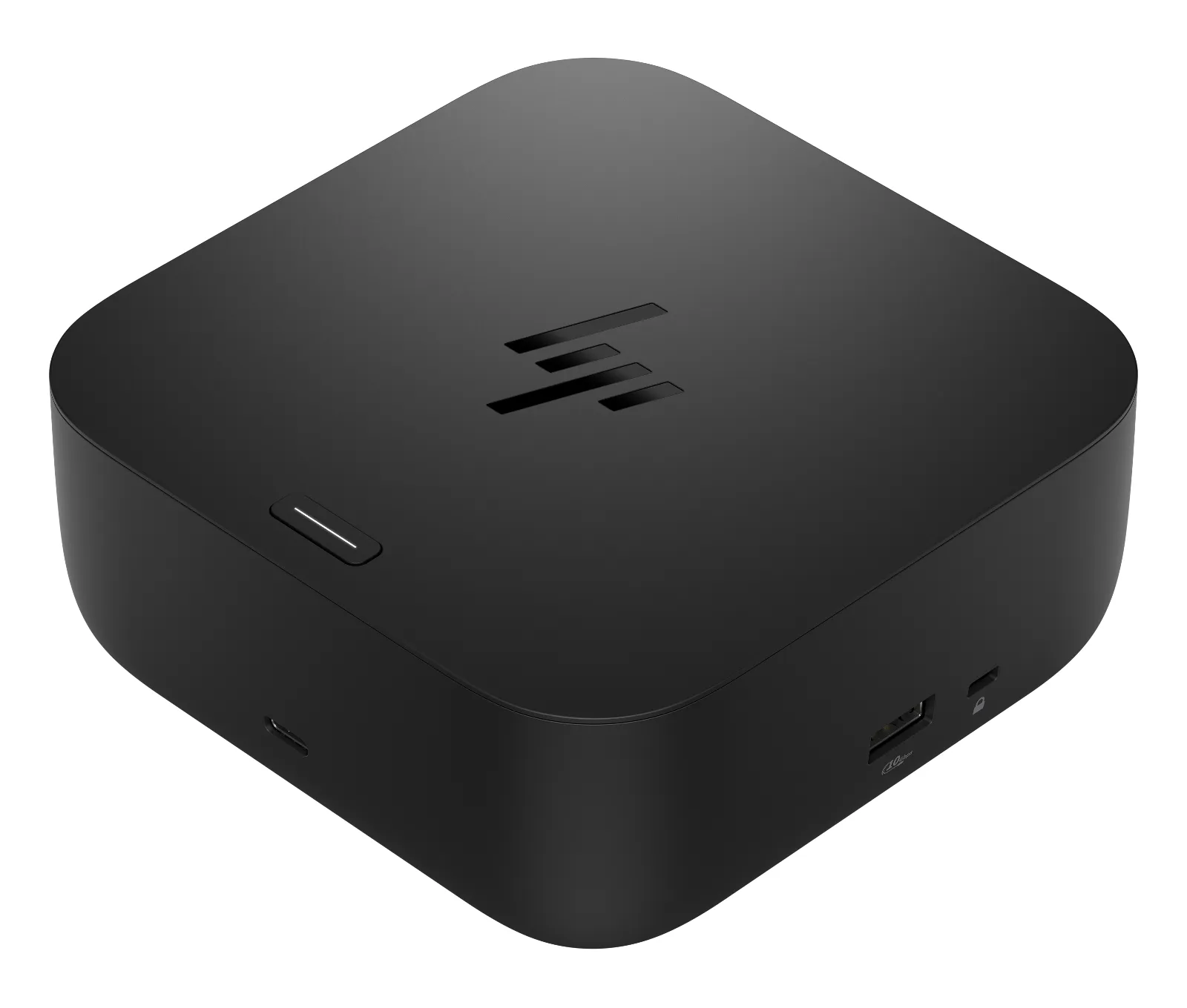 HP USB-C 100W G6 Dock, left side view