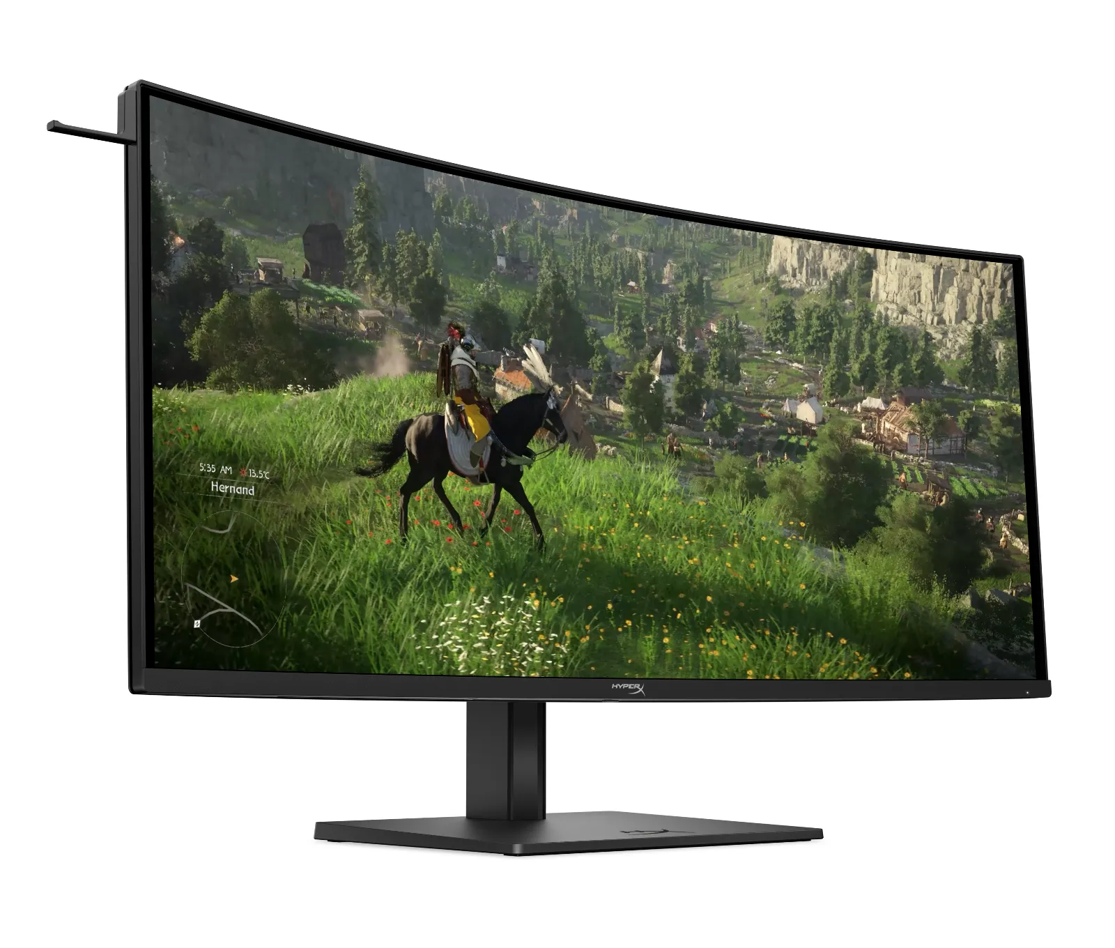 HyperX OMEN OLED 34 inch WQHD 360Hz Gaming Monitor - OMEN OLED 34, right side view